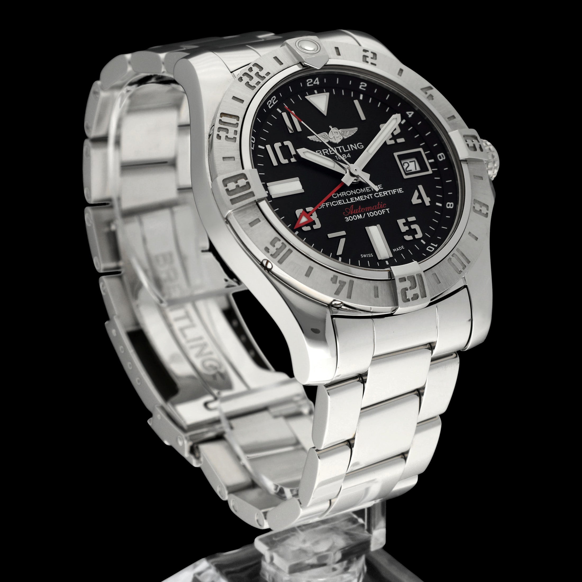 Breitling Avenger II GMT A32390 - 2015 - Breitling horloge - Breitling kopen - Breitling heren horloge - Trophies Watches