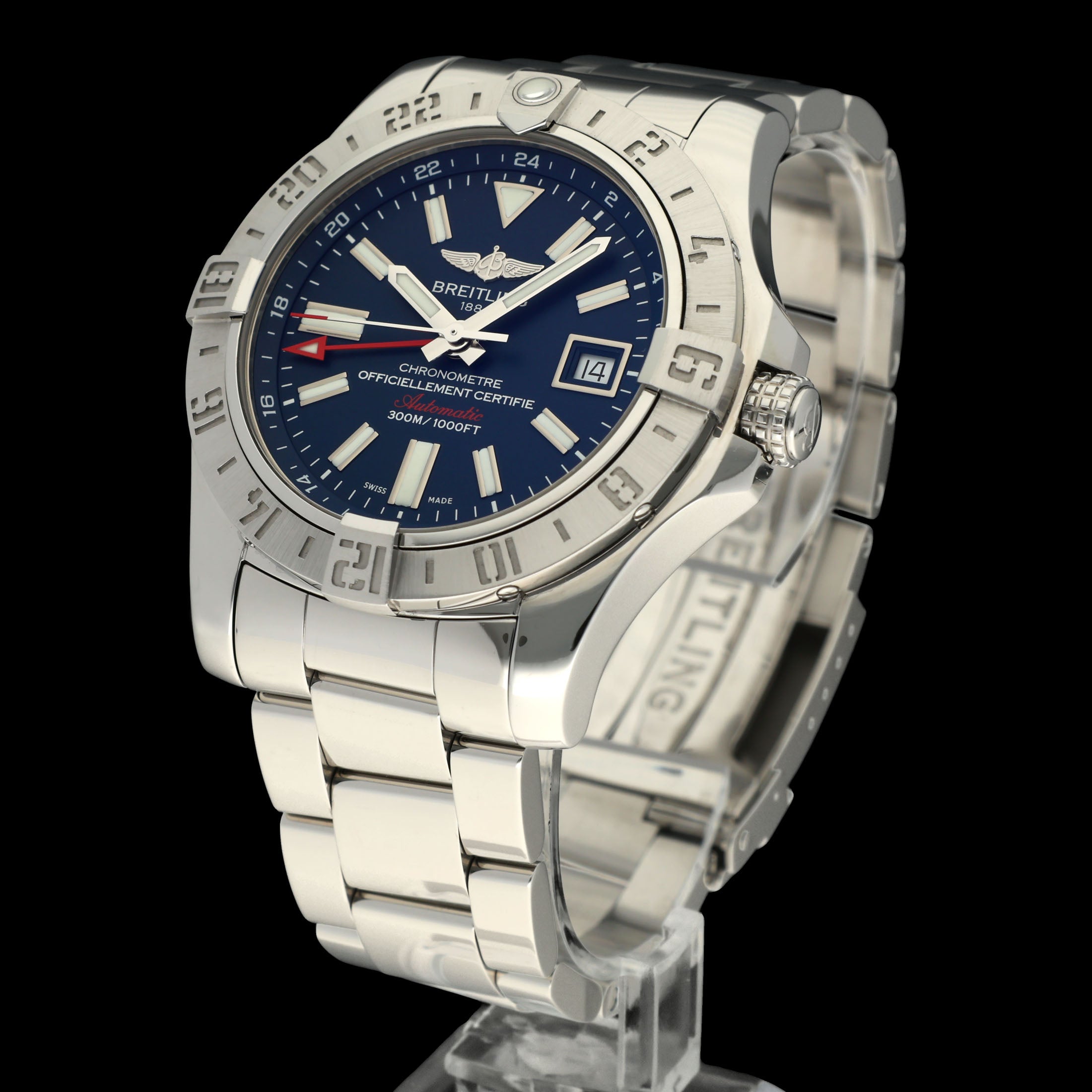 Breitling Avenger II GMT A32390 - 2018 - Breitling horloge - Breitling kopen - Breitling heren horloge - Trophies Watches