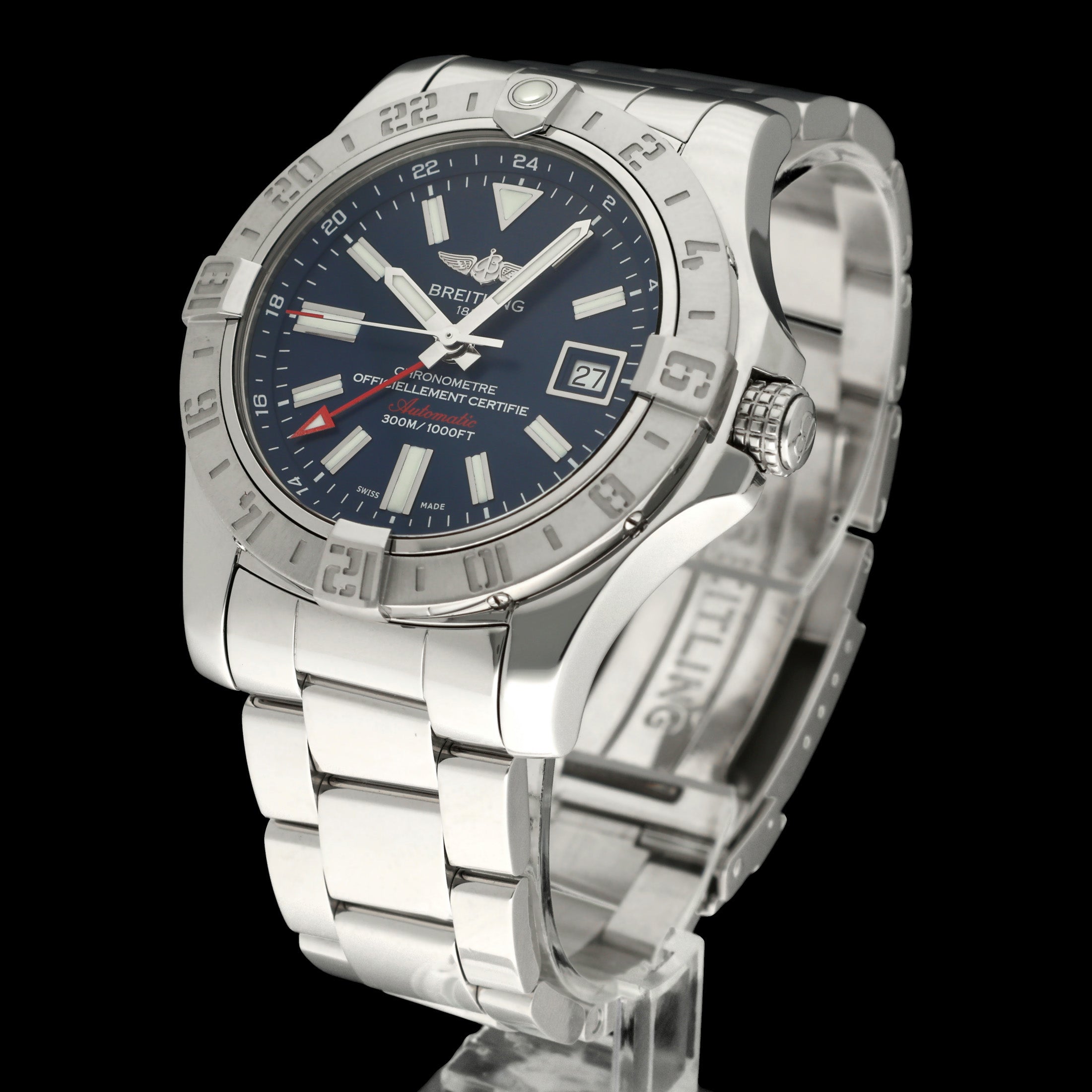 Breitling Avenger II GMT A32390 - 2015 - Breitling horloge - Breitling kopen - Breitling heren horloge - Trophies Watches
