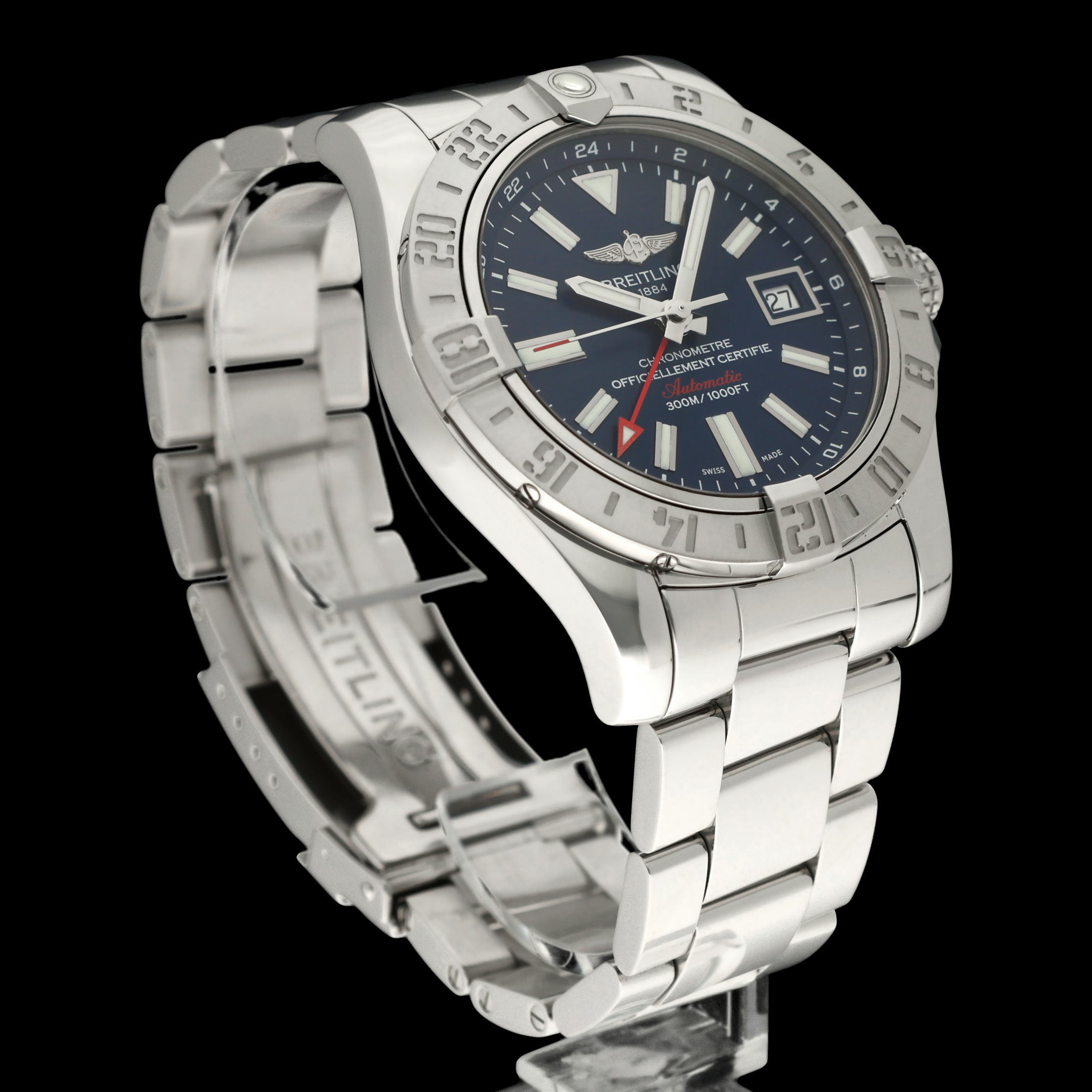 Breitling Avenger II GMT A32390 - 2015 - Breitling horloge - Breitling kopen - Breitling heren horloge - Trophies Watches
