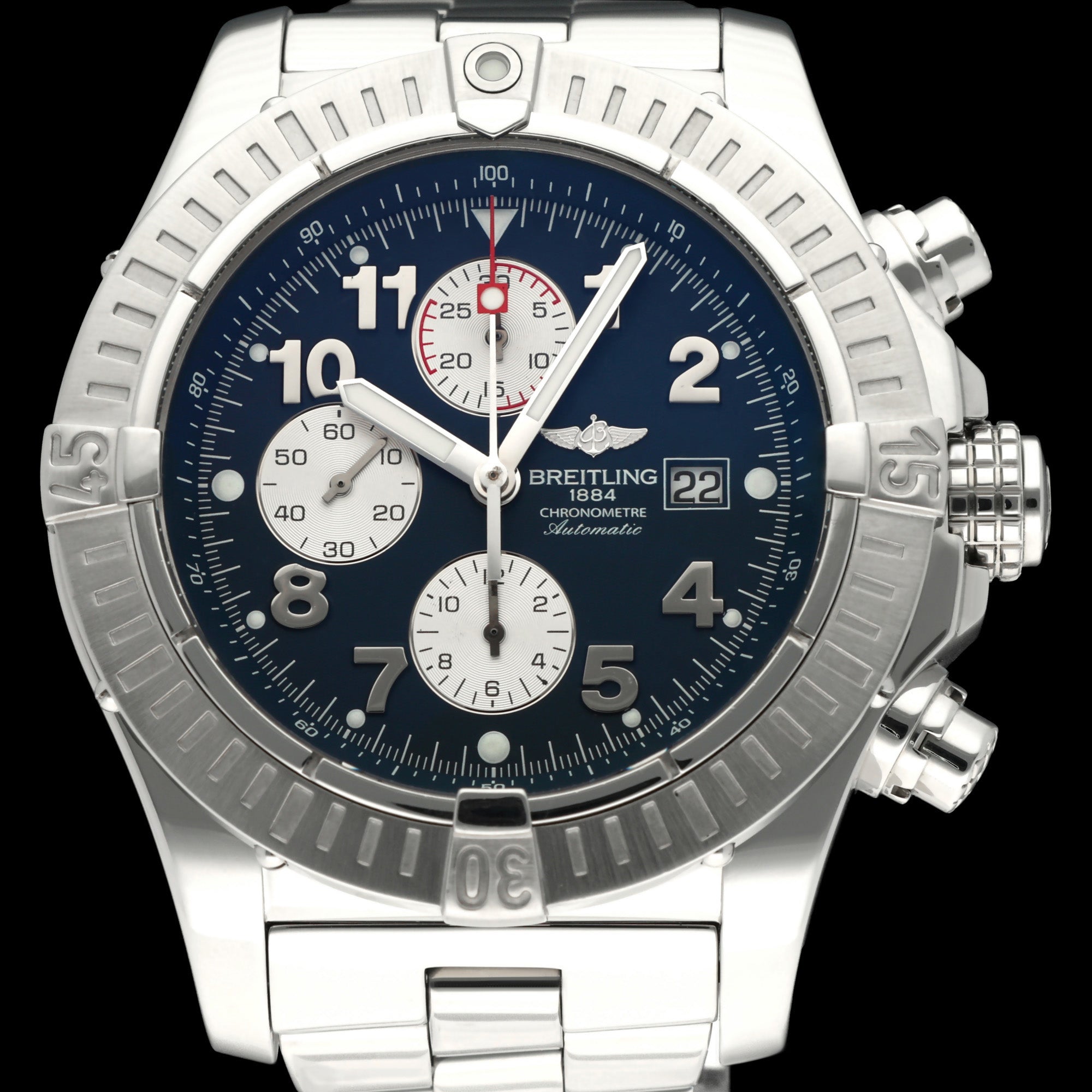 Breitling Super Avenger A13370- 2006 - Breitling horloge - Breitling kopen - Breitling heren horloge - Trophies Watches