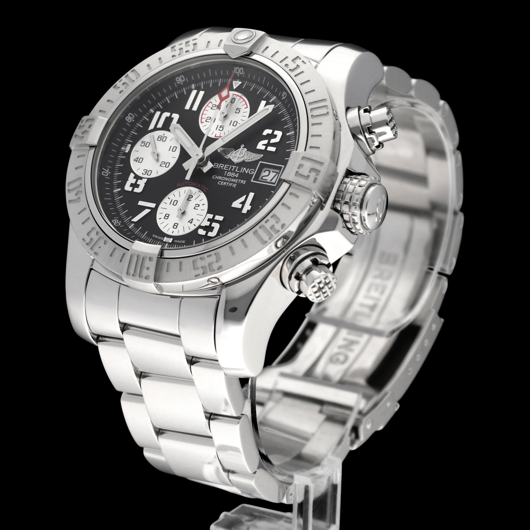 Breitling Avenger II A13381 - 2016 - Breitling horloge - Breitling kopen - Breitling heren horloge - Trophies Watches