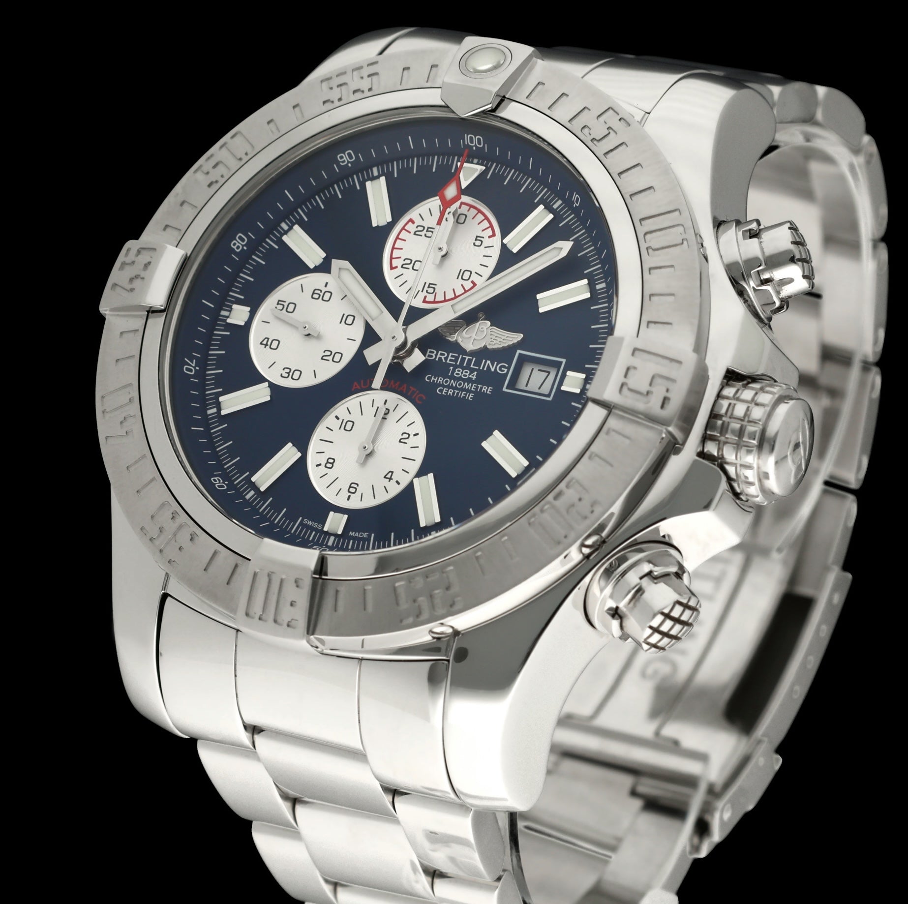 Breitling Super Avenger II A13371 - 2019 - Breitling horloge - Breitling kopen - Breitling heren horloge - Trophies Watches