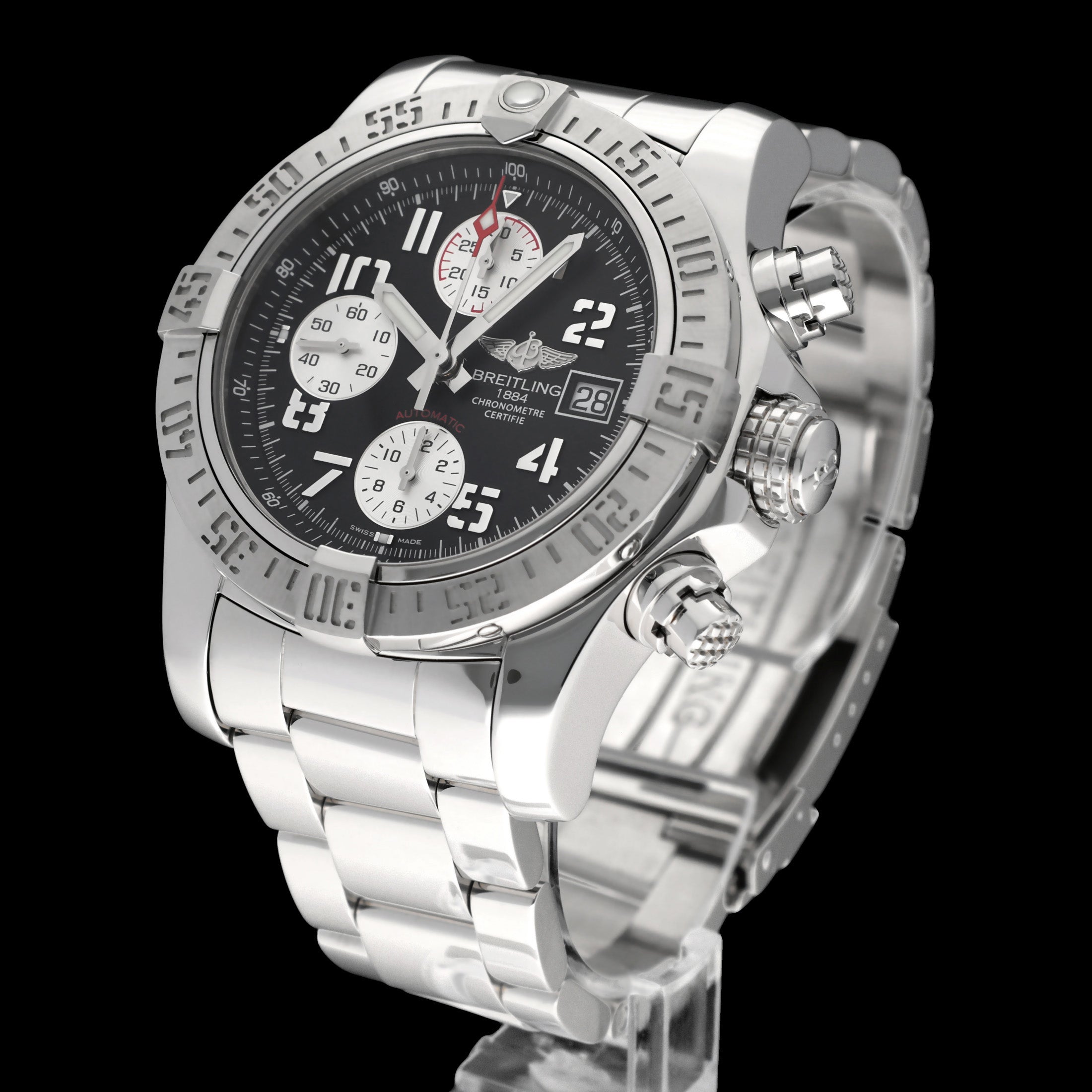 Breitling Avenger II A13381 - 2014 - Breitling horloge - Breitling kopen - Breitling heren horloge - Trophies Watches
