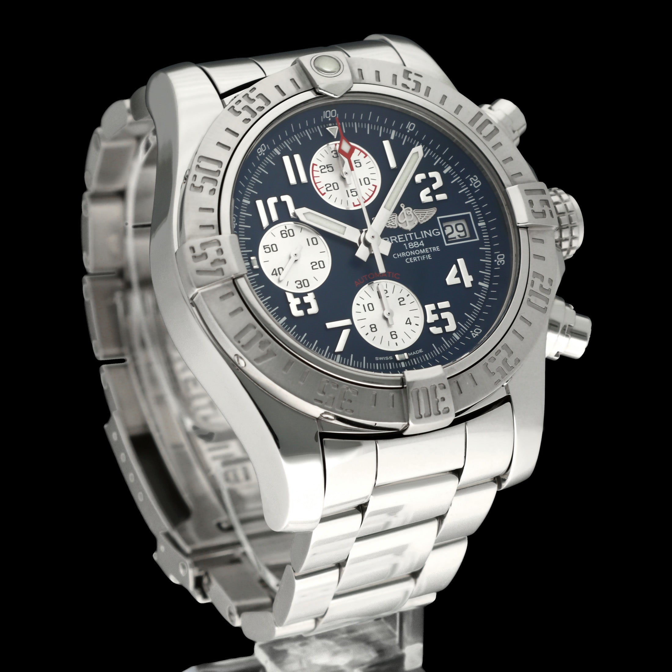 Breitling Avenger II A13381 - 2014 - Breitling horloge - Breitling kopen - Breitling heren horloge - Trophies Watches