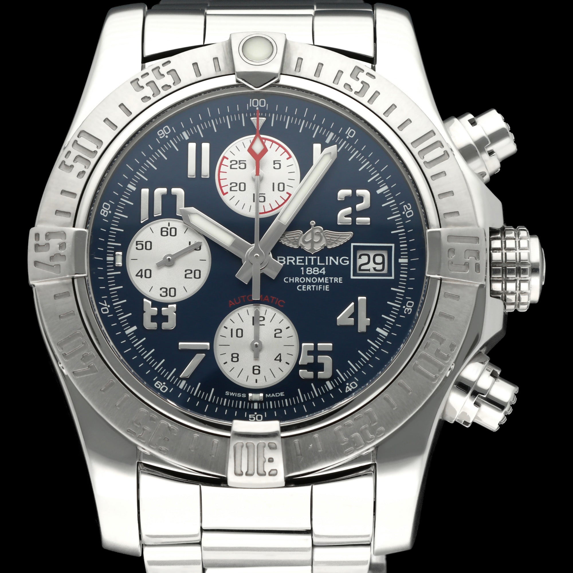Breitling Avenger II A13381 - 2014 - Breitling horloge - Breitling kopen - Breitling heren horloge - Trophies Watches