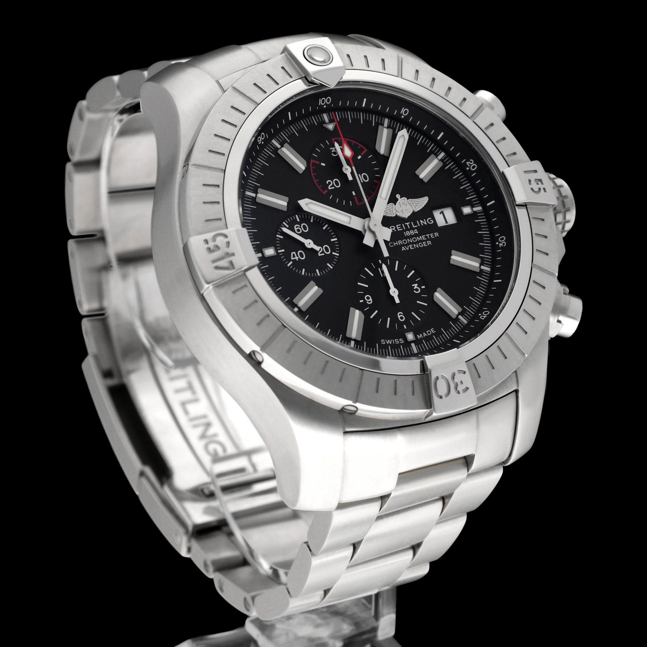 Breitling Super Avenger II A13375 - 2020 - Breitling horloge - Breitling kopen - Breitling heren horloge - Trophies Watches