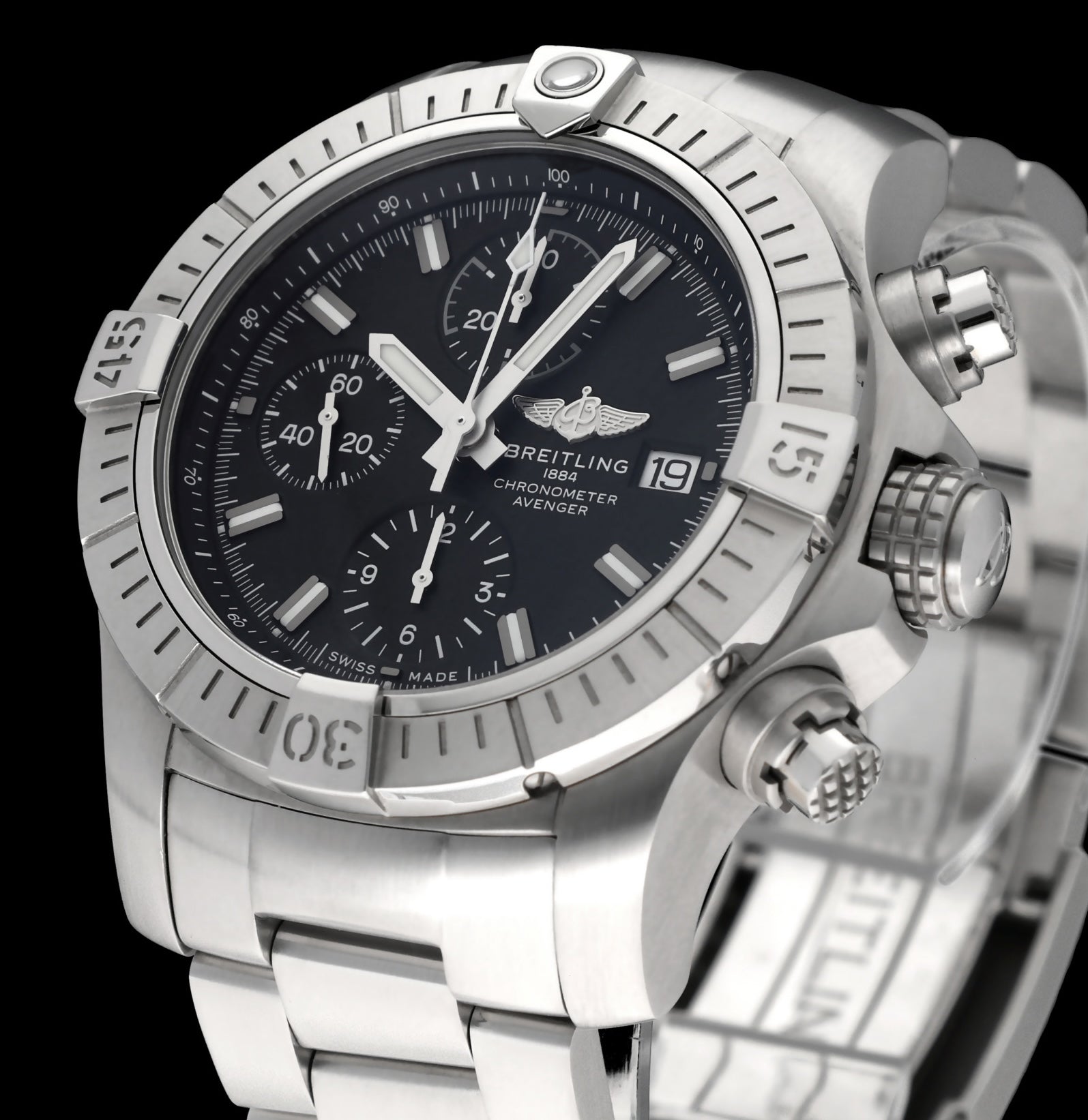 Breitling Super Avenger II A13385 - 2023 - Breitling horloge - Breitling kopen - Breitling heren horloge - Trophies Watches
