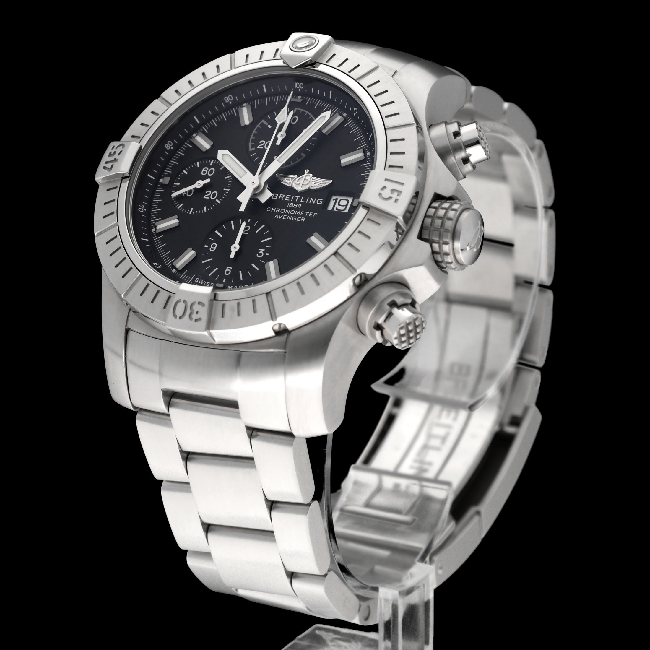 Breitling Super Avenger II A13385 - 2023 - Breitling horloge - Breitling kopen - Breitling heren horloge - Trophies Watches