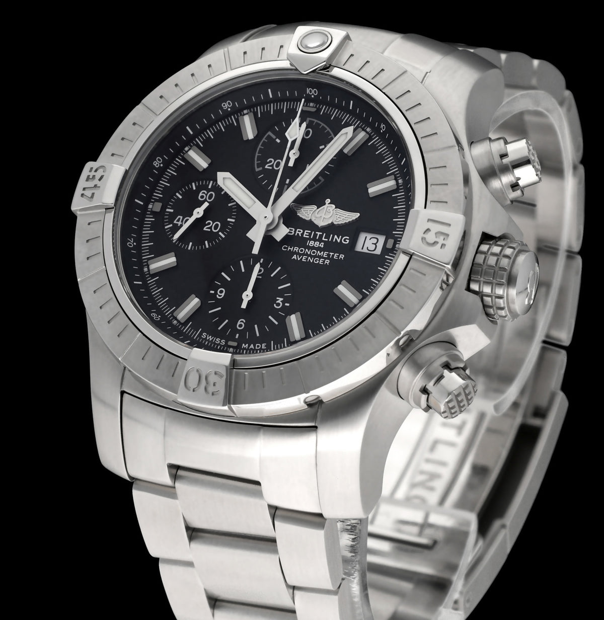Breitling Super Avenger II A13385 - 2023 - Breitling horloge - Breitling kopen - Breitling heren horloge - Trophies Watches