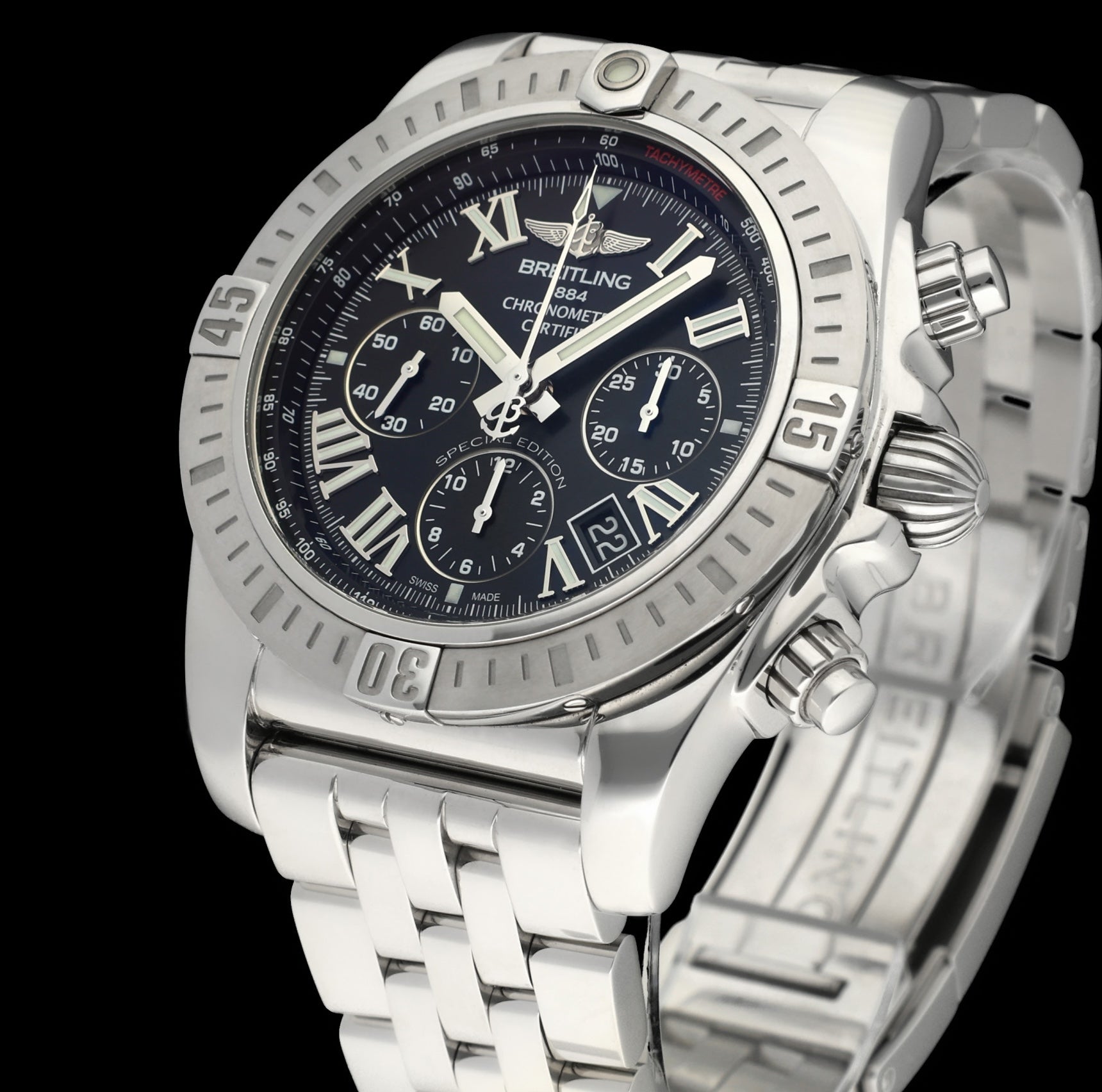 Breitling Chronomat AB0115 - Breitling horloge - Breitling kopen - Breitling heren horloge - Trophies Watches