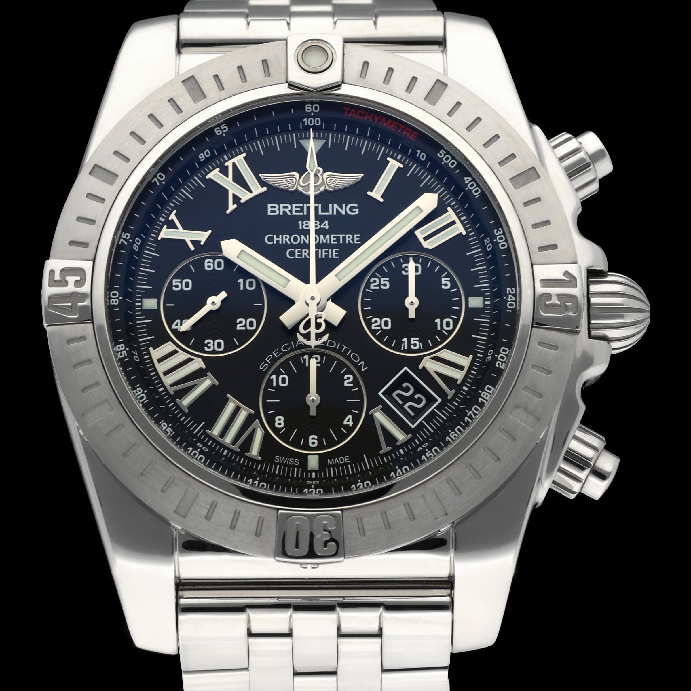 Breitling Chronomat AB0115 - Breitling horloge - Breitling kopen - Breitling heren horloge - Trophies Watches