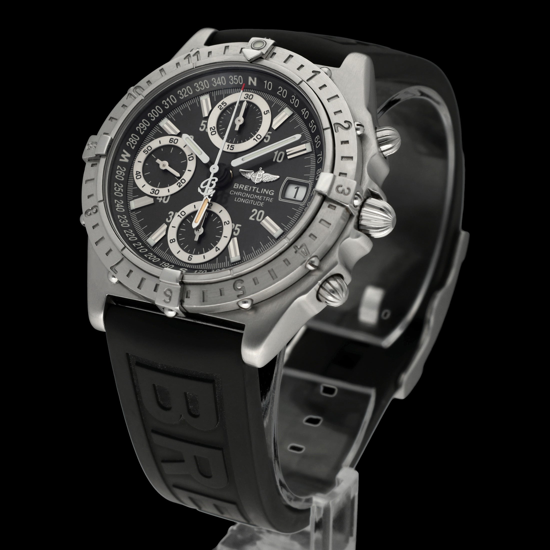 Breitling Chronomat Longitude A20348 - 2004 - Breitling horloge - Breitling kopen - Breitling heren horloge - Trophies Watches