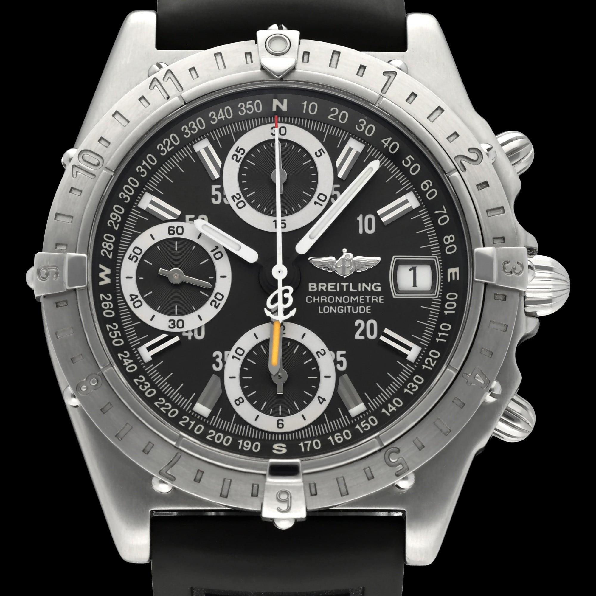 Breitling Chronomat Longitude A20348 - 2004 - Breitling horloge - Breitling kopen - Breitling heren horloge - Trophies Watches
