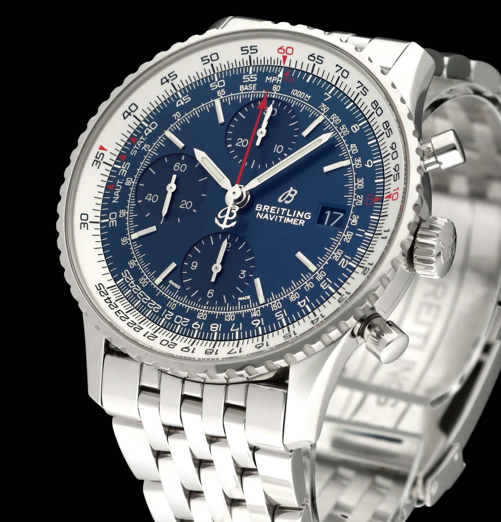 Breitling Navitimer Heritage A13324 - 2019 - Breitling horloge - Breitling kopen - Breitling heren horloge - Trophies Watches