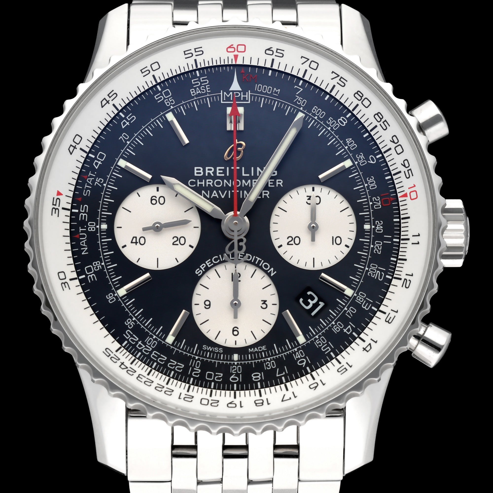 Breitling Navitimer 01 AB0121 - 2022 - Breitling horloge - Breitling kopen - Breitling heren horloge - Trophies Watches