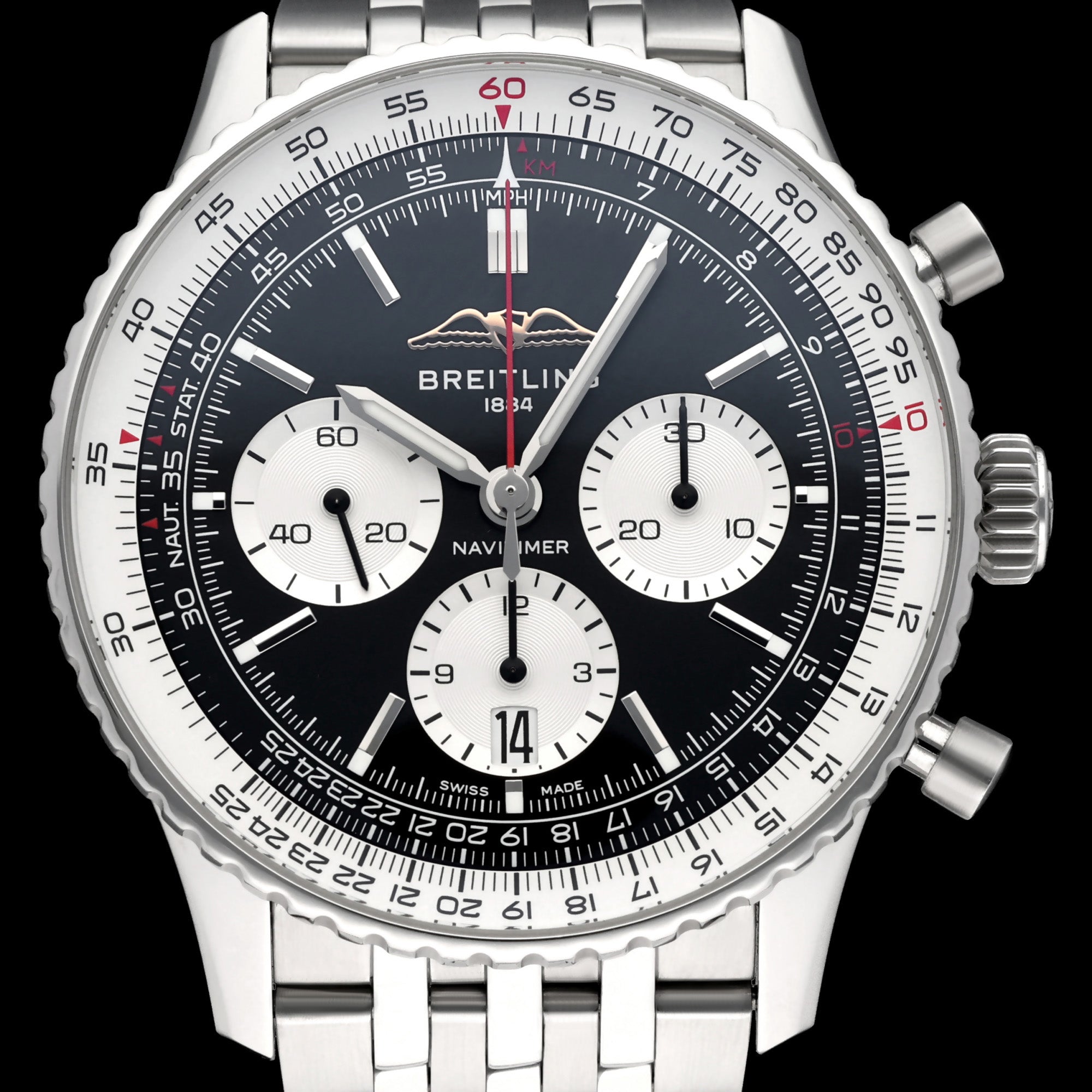 Breitling Navitimer 1 B01 Chronograph
43 AB0138 - 2023 - Breitling horloge - Breitling kopen - Breitling heren horloge - Trophies Watches