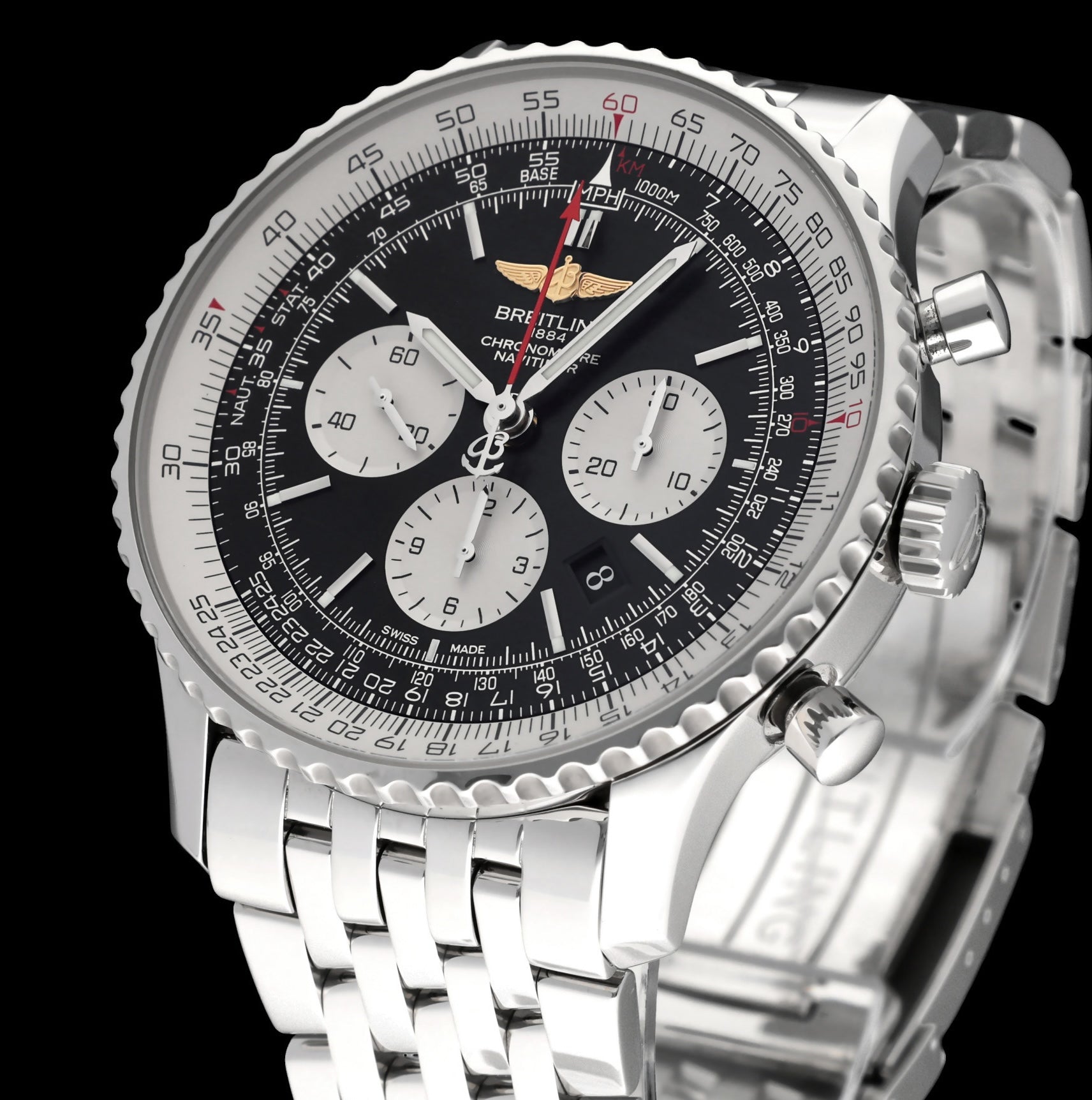 Breitling Navitimer 01 AB0127 - 2016 - Breitling horloge - Breitling kopen - Breitling heren horloge - Trophies Watches