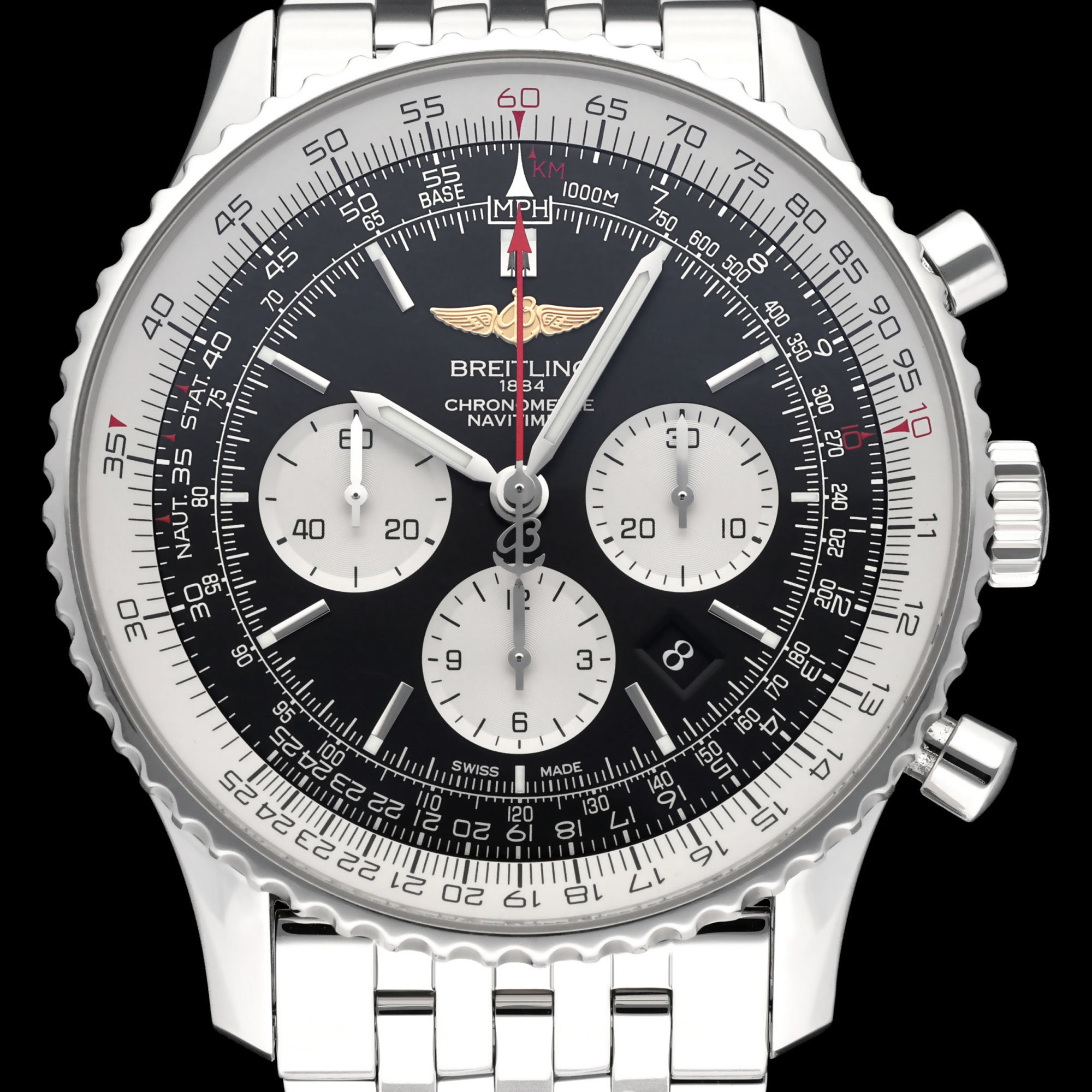 Breitling Navitimer 01 AB0127 - 2016 - Breitling horloge - Breitling kopen - Breitling heren horloge - Trophies Watches