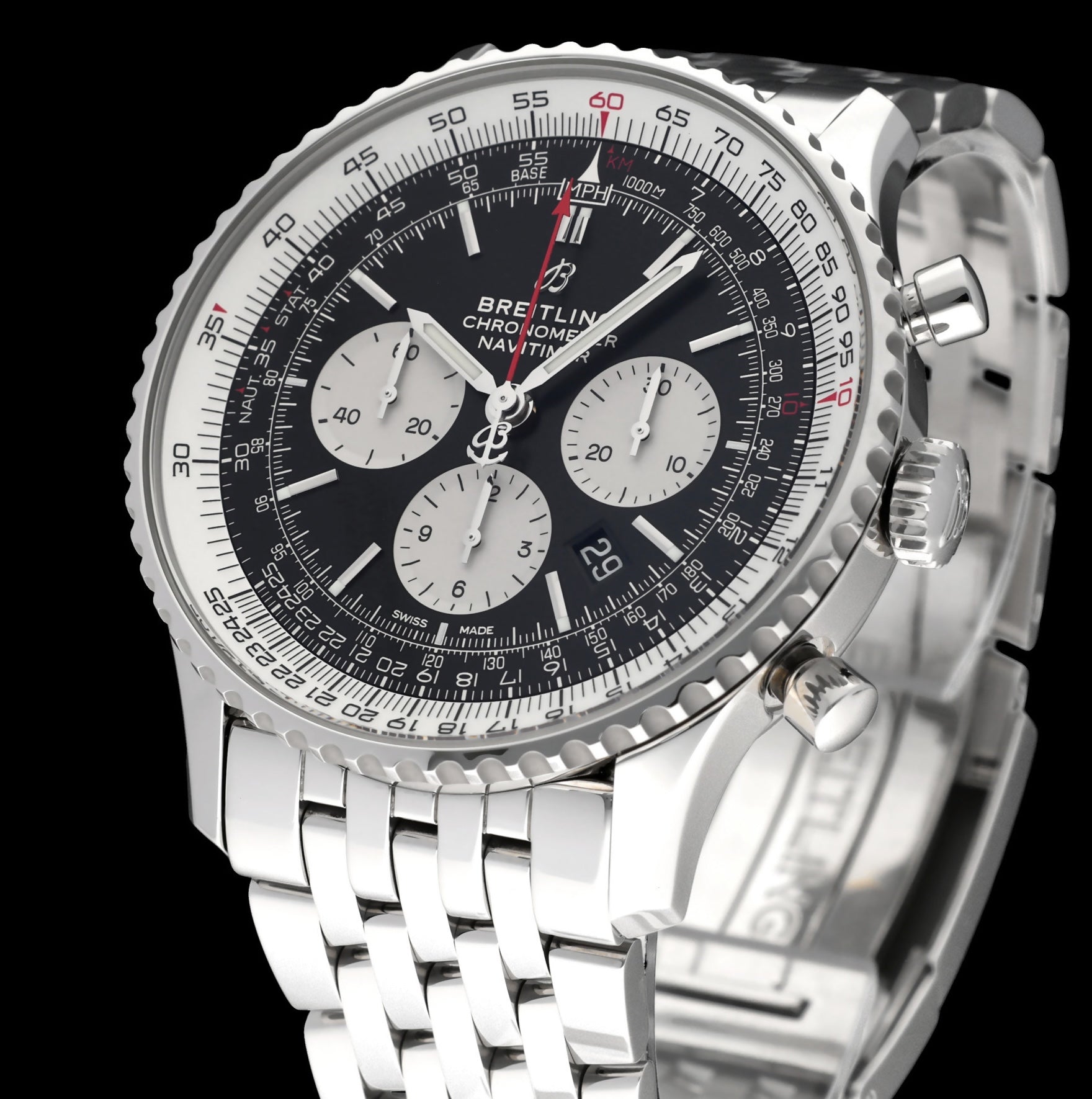Breitling Navitimer 01 AB0127 - 2020 - Breitling horloge - Breitling kopen - Breitling heren horloge - Trophies Watches