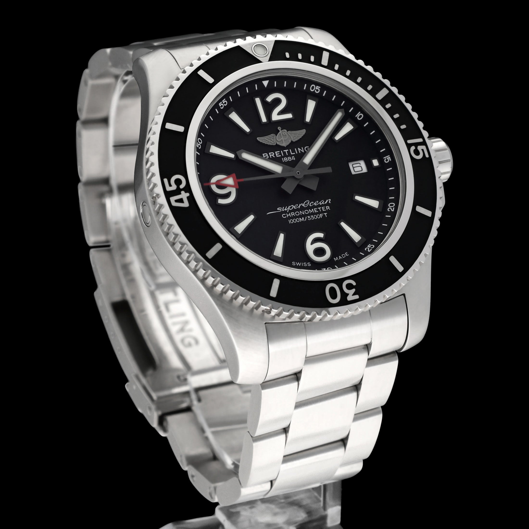 Breitling Superocean 42 A17367 - 2022 - Breitling horloge - Breitling kopen - Breitling heren horloge - Trophies Watches