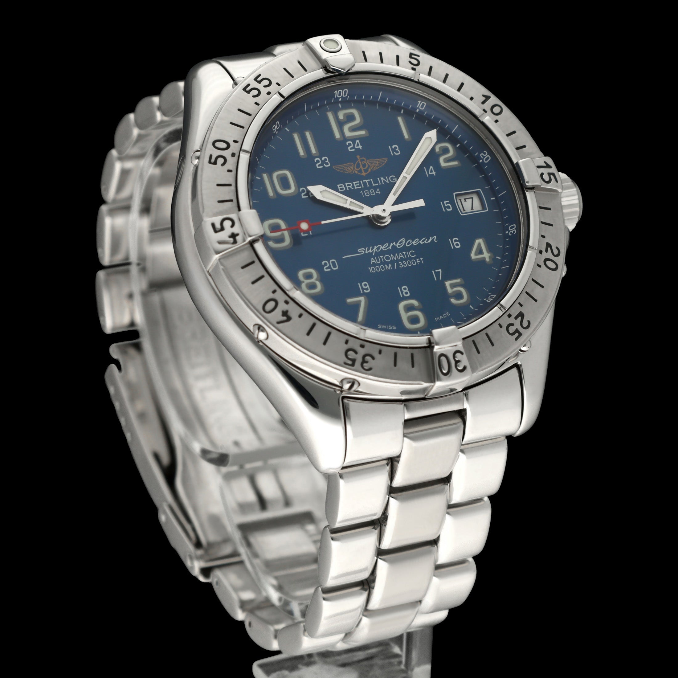 Breitling Superocean A17340 - 2001 - Breitling horloge - Breitling kopen - Breitling heren horloge - Trophies Watches