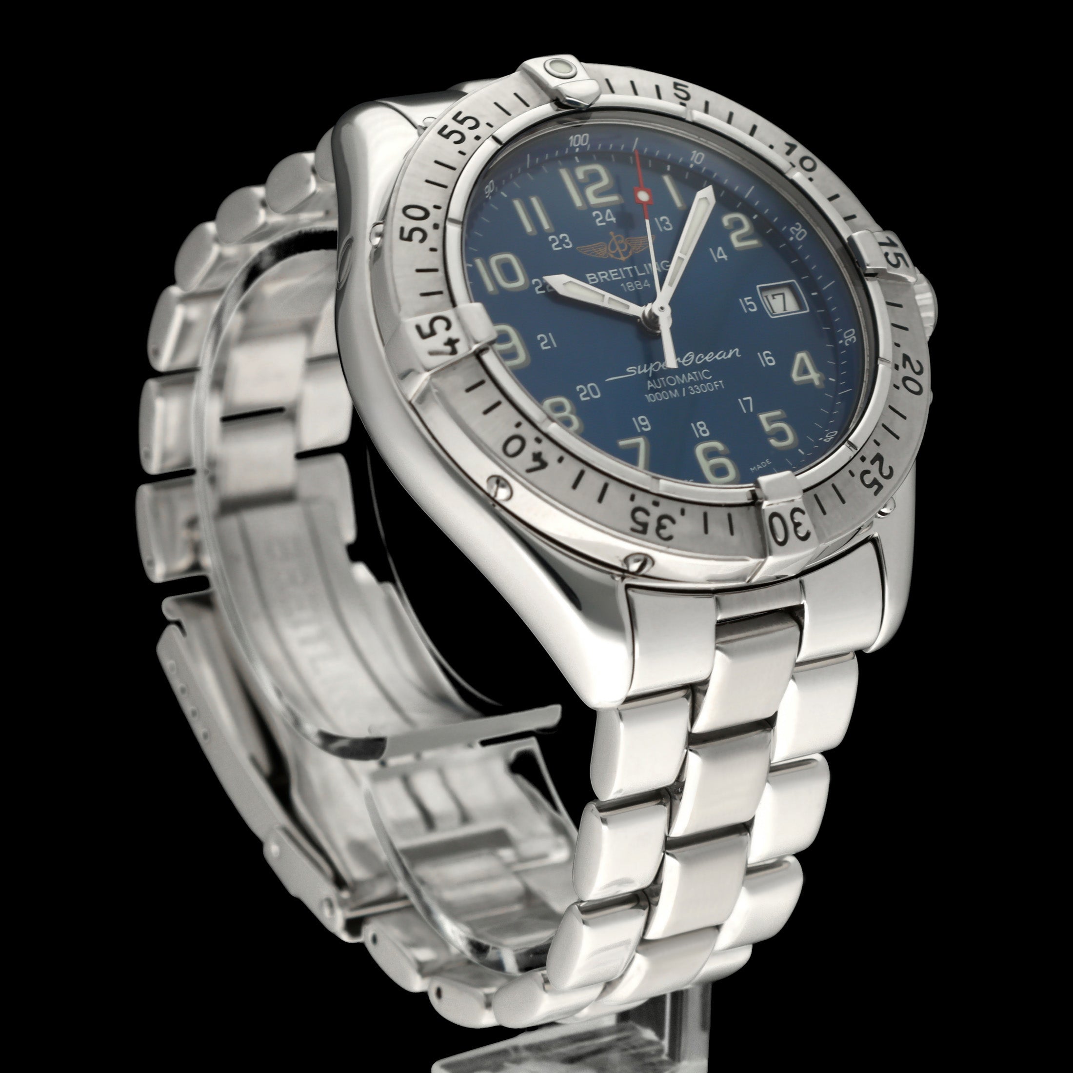 Breitling Superocean A17340 - 2001 - Breitling horloge - Breitling kopen - Breitling heren horloge - Trophies Watches