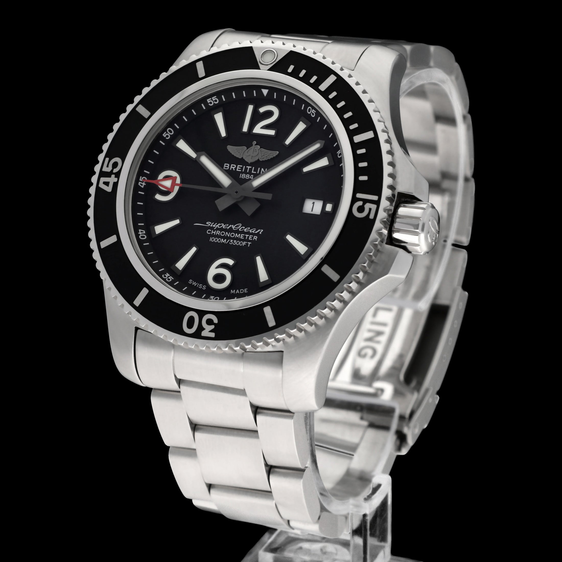Breitling Superocean 42 A17367 - 2019 - Breitling horloge - Breitling kopen - Breitling heren horloge - Trophies Watches