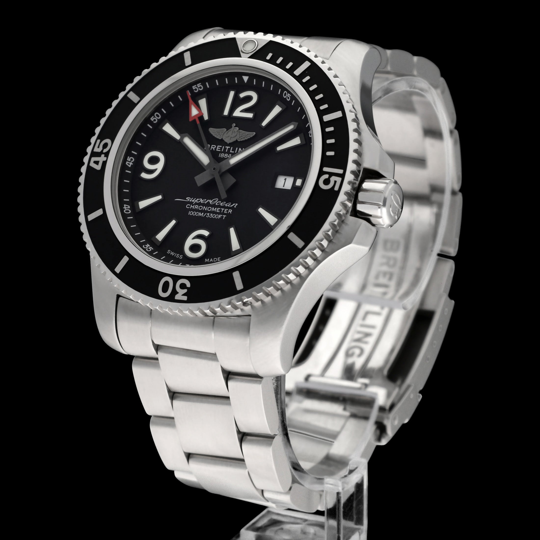 Breitling Superocean 42 A17367 - 2019 - Breitling horloge - Breitling kopen - Breitling heren horloge - Trophies Watches