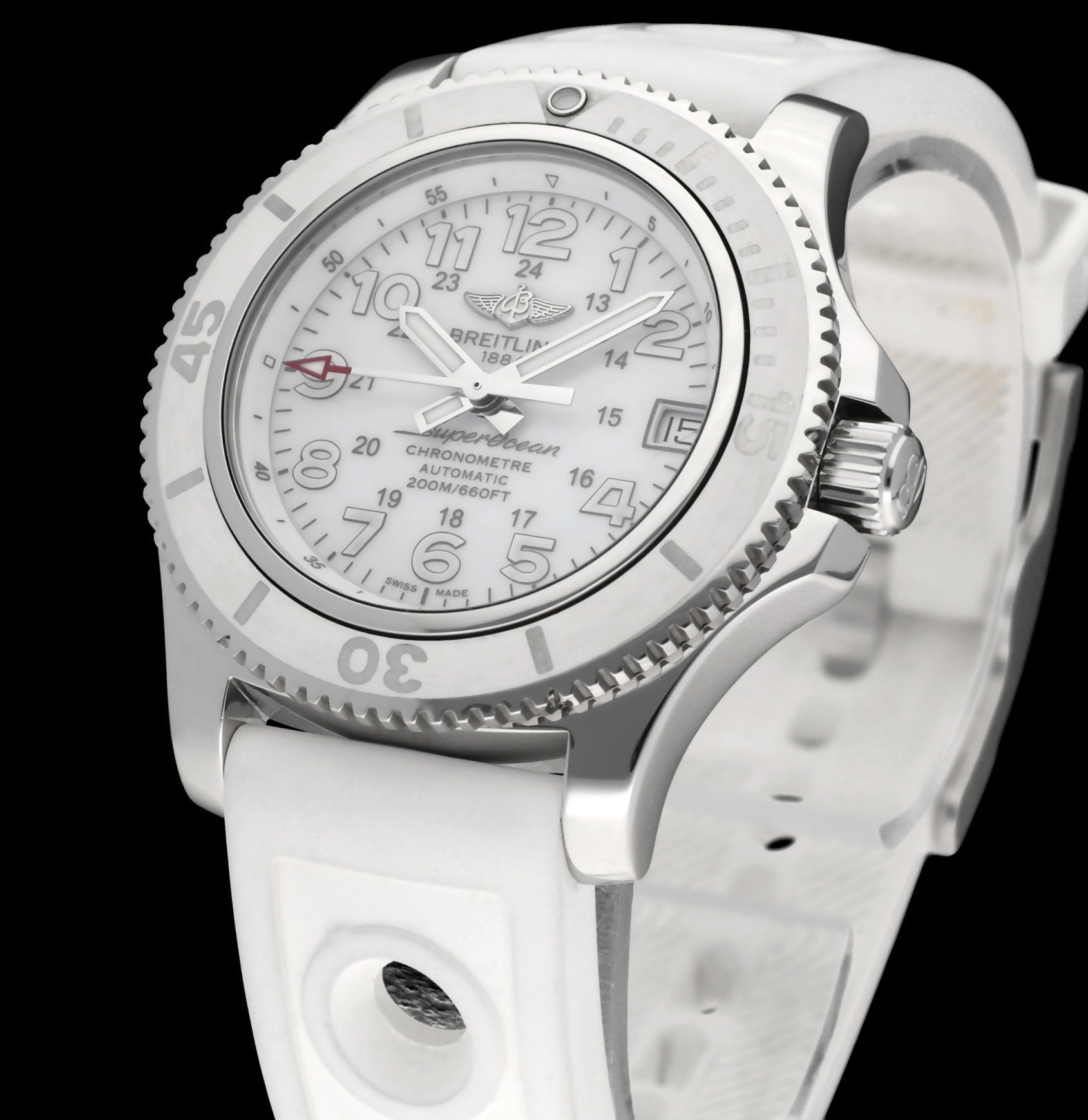 Breitling Superocean II 36 A17312 - 2018 - Breitling horloge - Breitling kopen - Breitling dames horloge - Trophies Watches