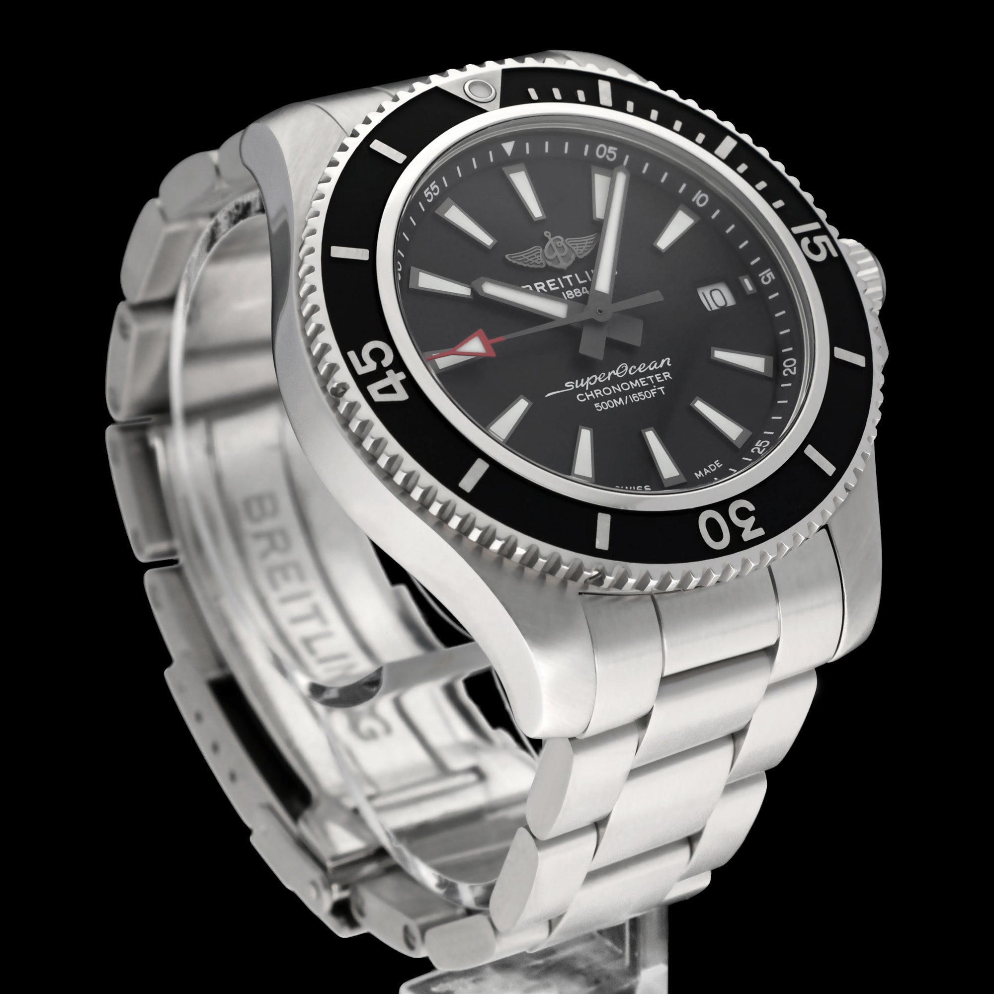 Breitling Superocean 42 A17366 - 2023 - Breitling horloge - Breitling kopen - Breitling heren horloge - Trophies Watches
