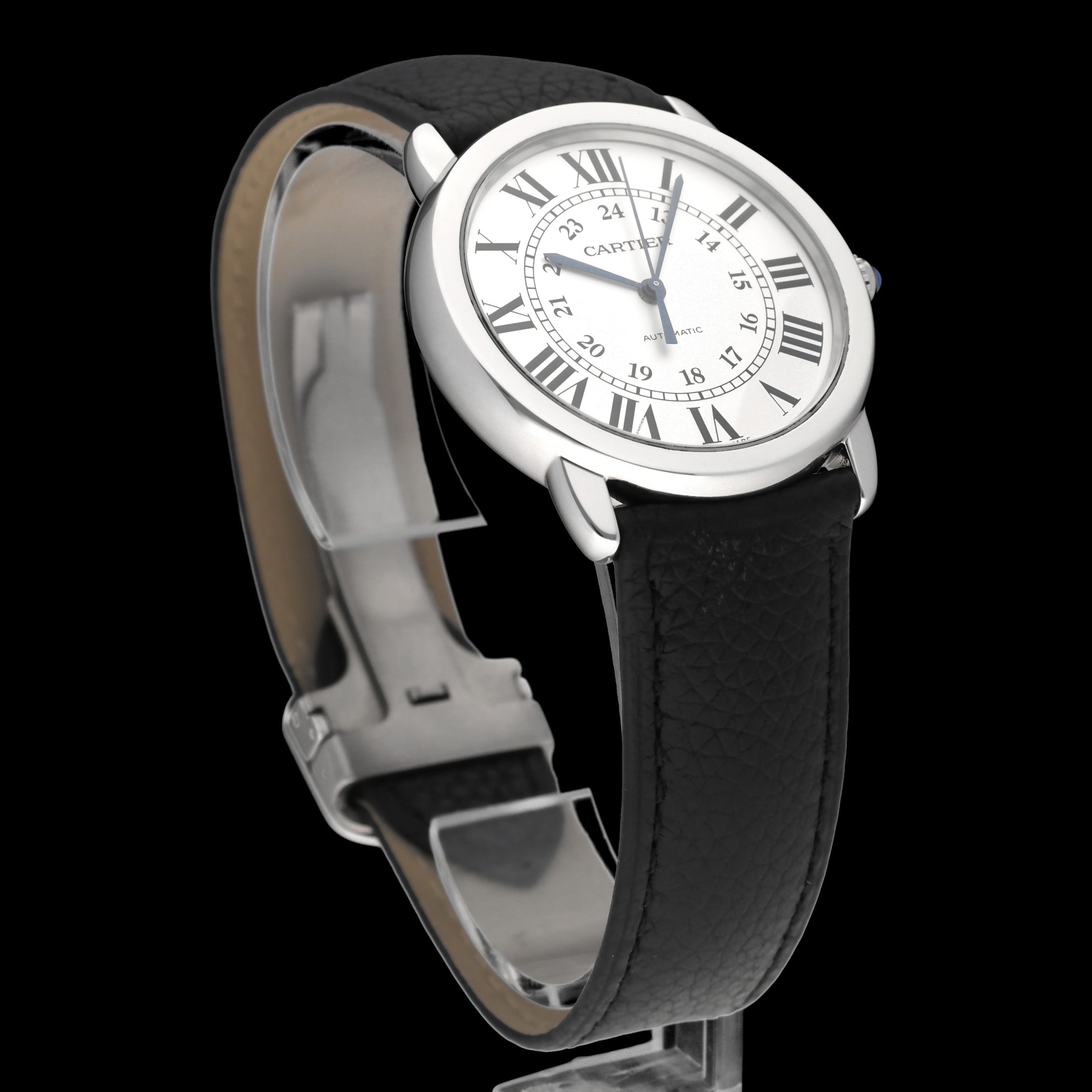Cartier Ronde de Cartier WSRN0021 - Cartier horloge - Cartier kopen - Cartier heren horloge - Trophies Watches