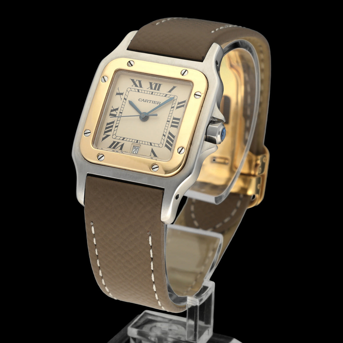 Cartier Santos Galbée 187901 - Cartier horloge - Cartier kopen - Cartier dames horloge - Trophies Watches