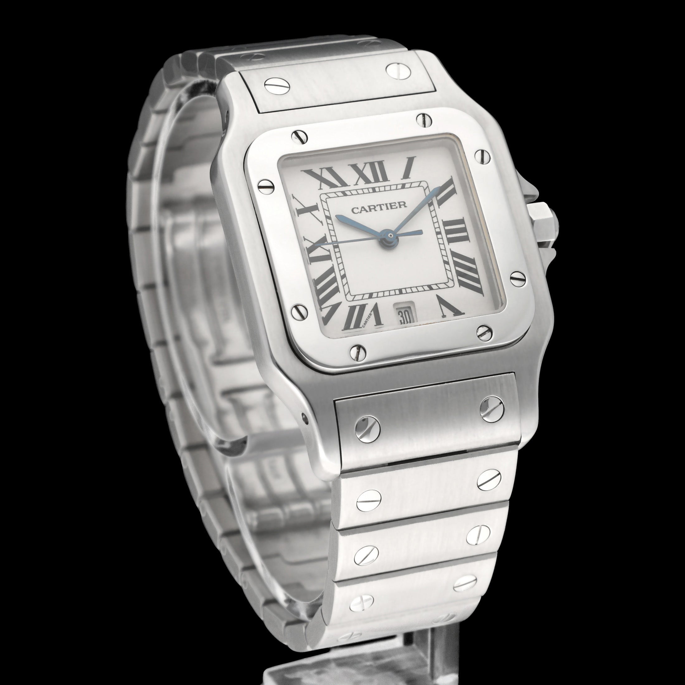 Cartier Santos Galbée 1564 - Cartier horloge - Cartier kopen - Cartier heren horloge - Trophies Watches