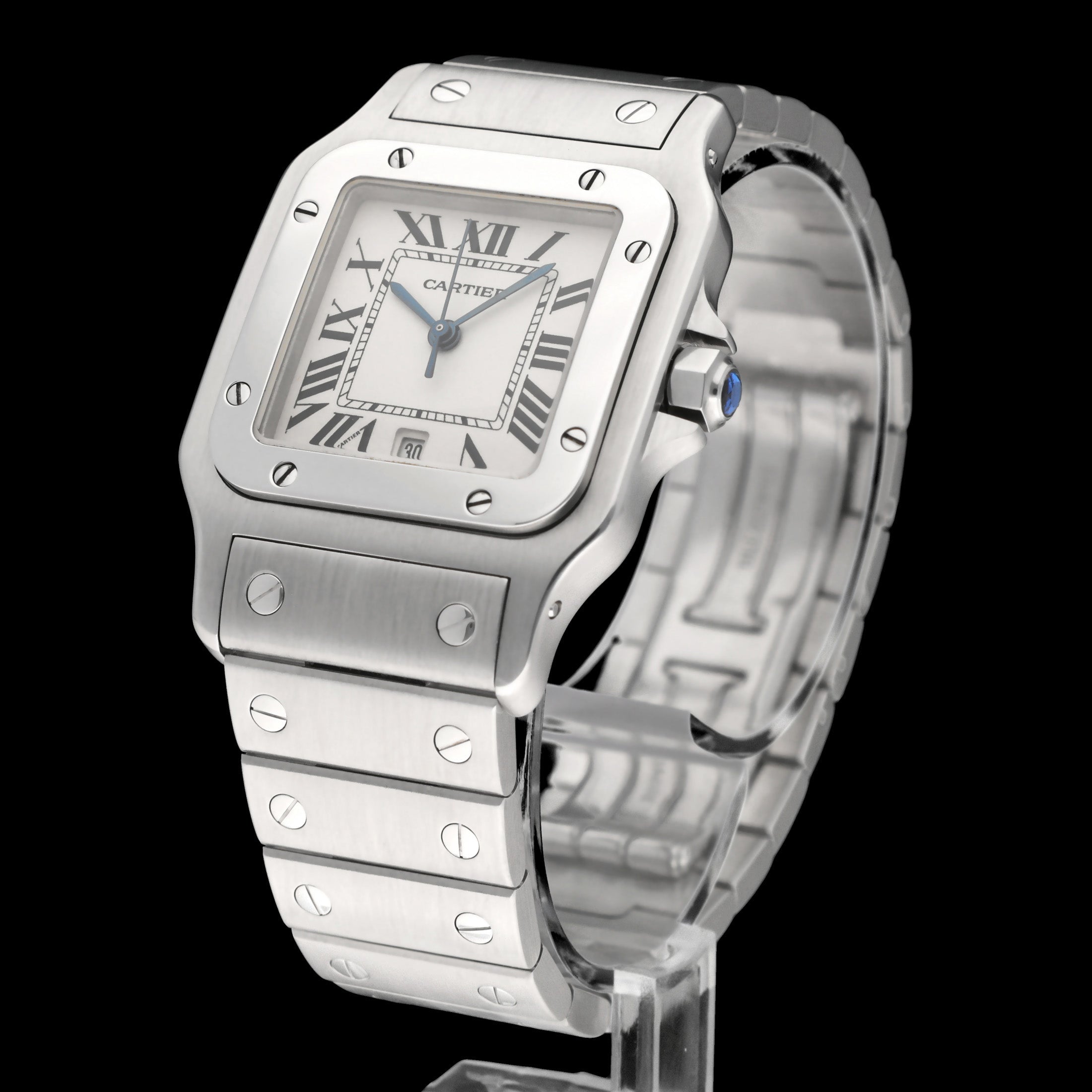 Cartier Santos Galbée 1564 - Cartier horloge - Cartier kopen - Cartier heren horloge - Trophies Watches