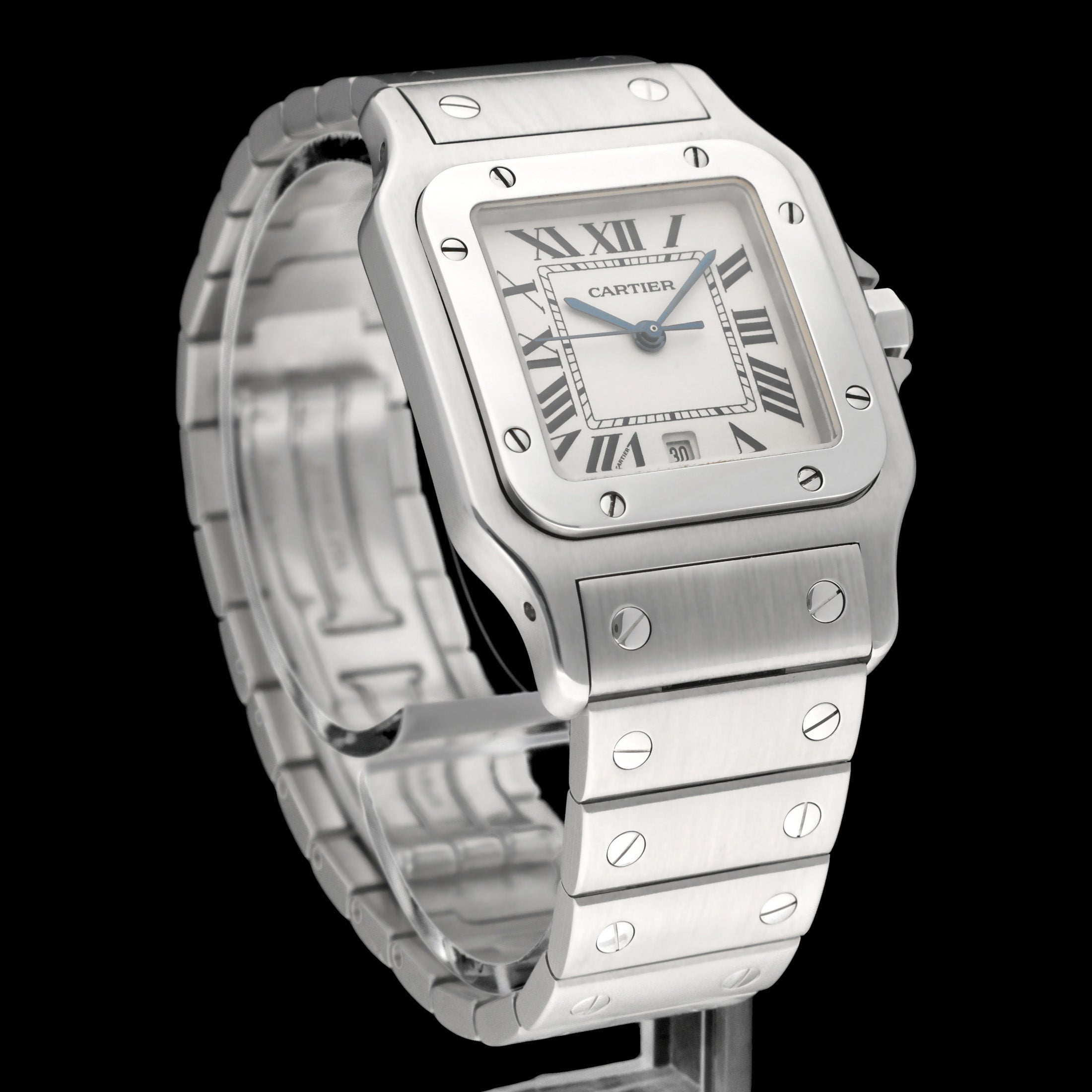 Cartier Santos Galbée 1564 - Cartier horloge - Cartier kopen - Cartier heren horloge - Trophies Watches