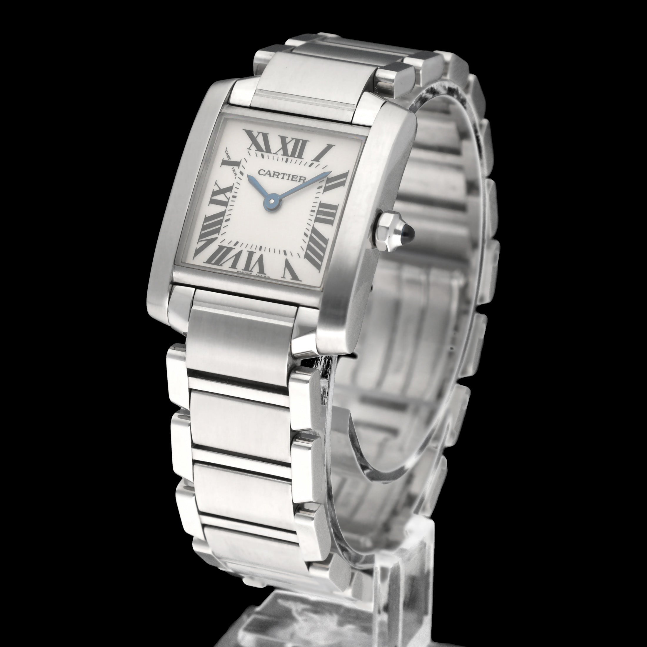 Cartier Tank Française 2384 - Cartier horloge - Cartier kopen - Cartier dames horloge - Trophies Watches