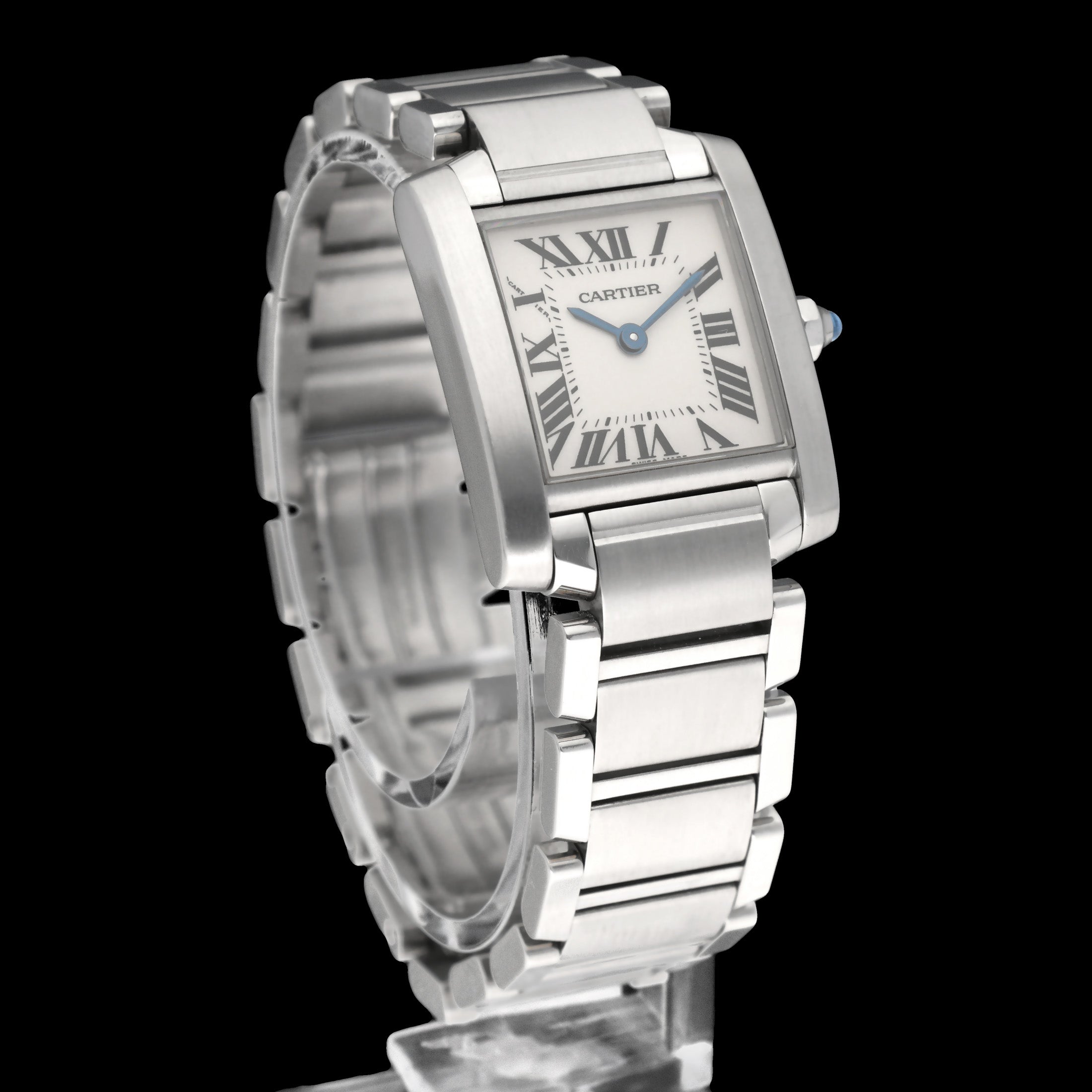 Cartier Tank Française 2384 - Cartier horloge - Cartier kopen - Cartier dames horloge - Trophies Watches