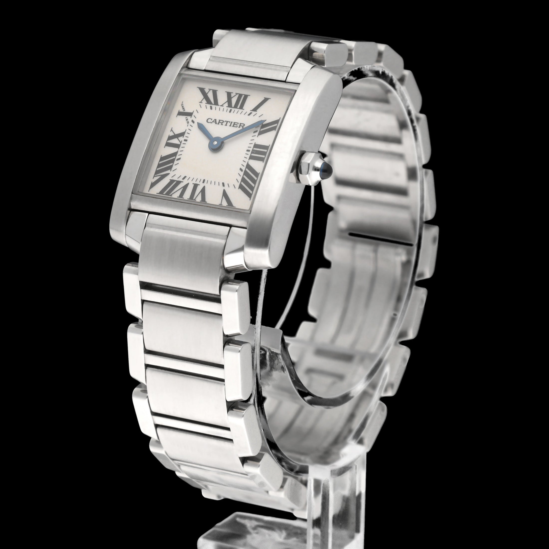 Cartier Tank Française 2384 - Cartier horloge - Cartier kopen - Cartier dames horloge - Trophies Watches