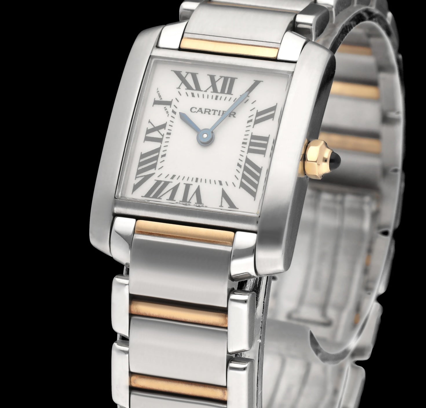 Cartier Tank Française W51007Q4 - Cartier horloge - Cartier kopen - Cartier dames horloge - Trophies Watches