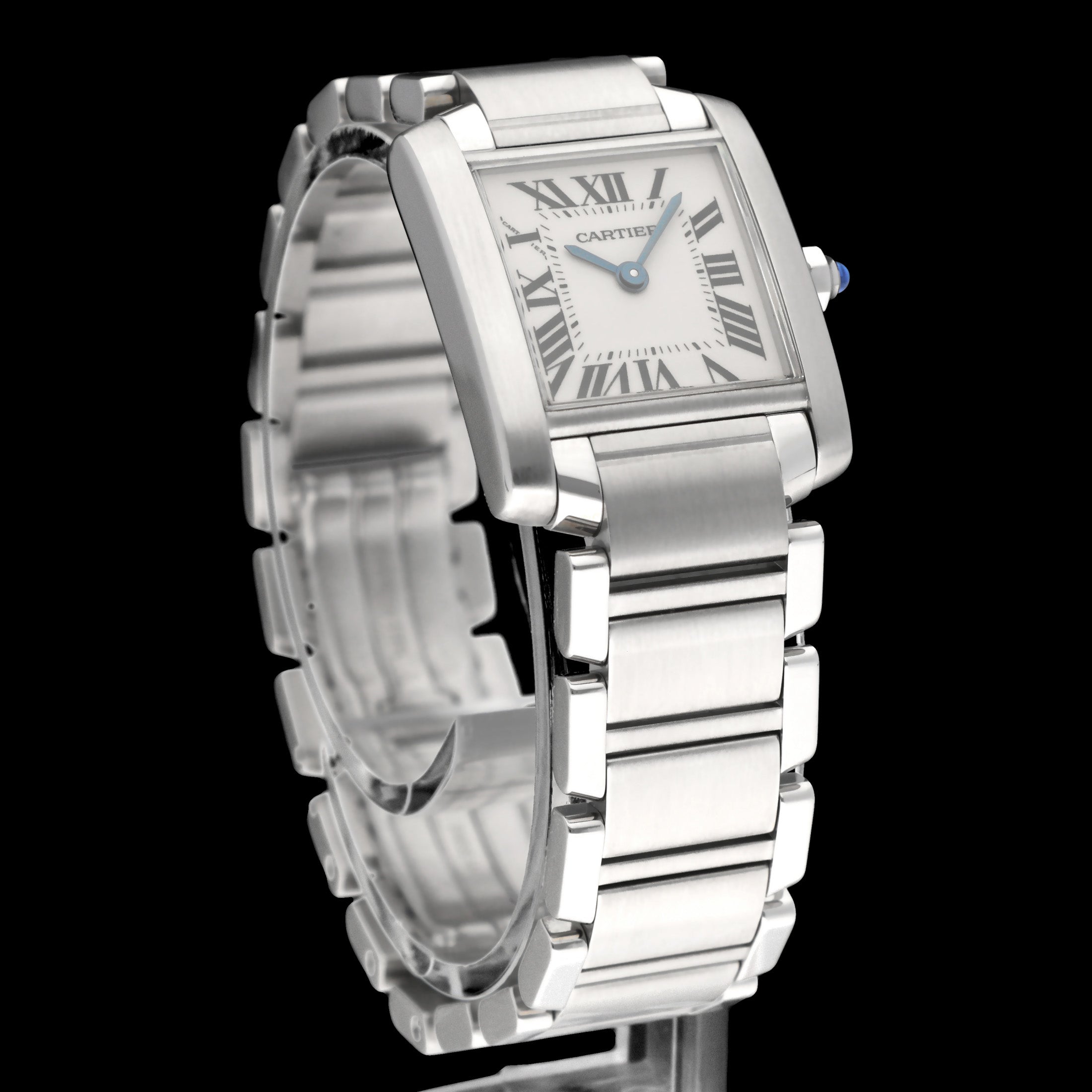 Cartier Tank Française 2384 - Cartier horloge - Cartier kopen - Cartier dames horloge - Trophies Watches