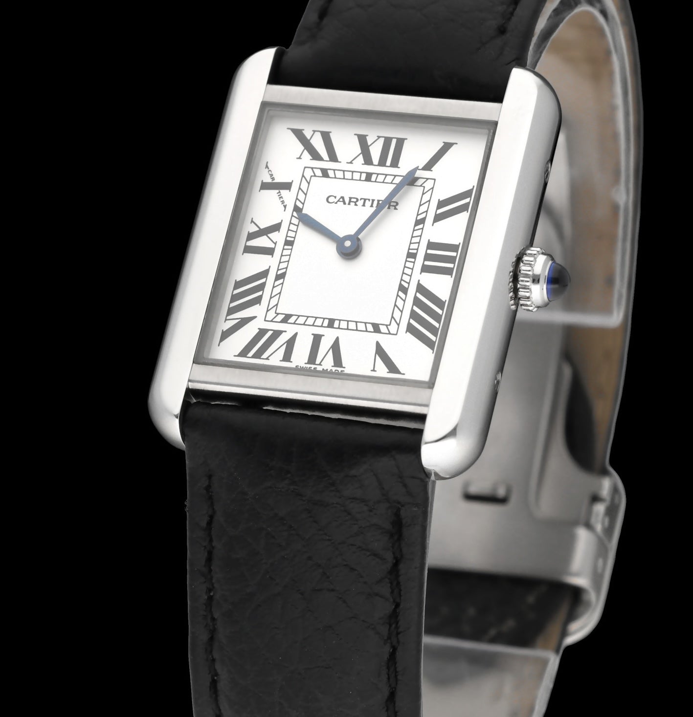 Cartier Tank Solo 3170 - Cartier horloge - Cartier kopen - Cartier heren horloge - Trophies Watches