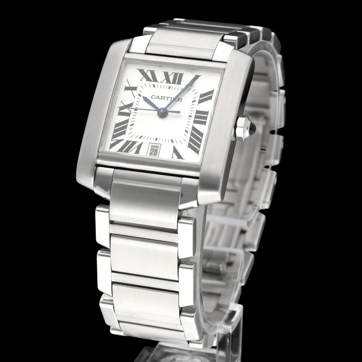 Cartier Tank Française 2302 - Cartier horloge - Cartier kopen - Cartier heren horloge - Trophies Watches