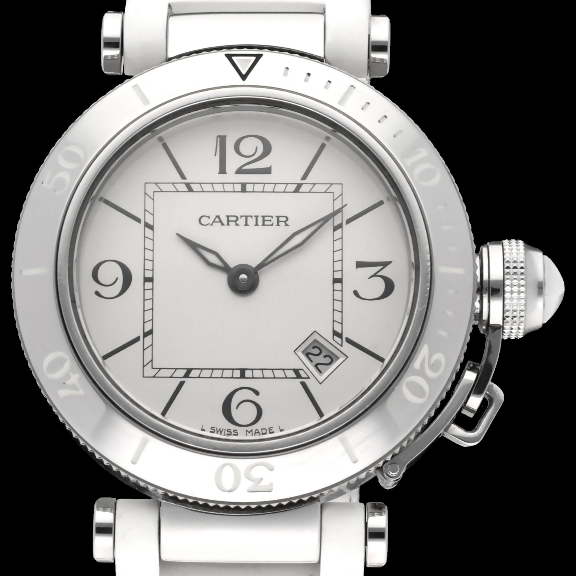 Cartier Pasha 3025 - Cartier horloge - Cartier kopen - Cartier heren horloge - Trophies Watches