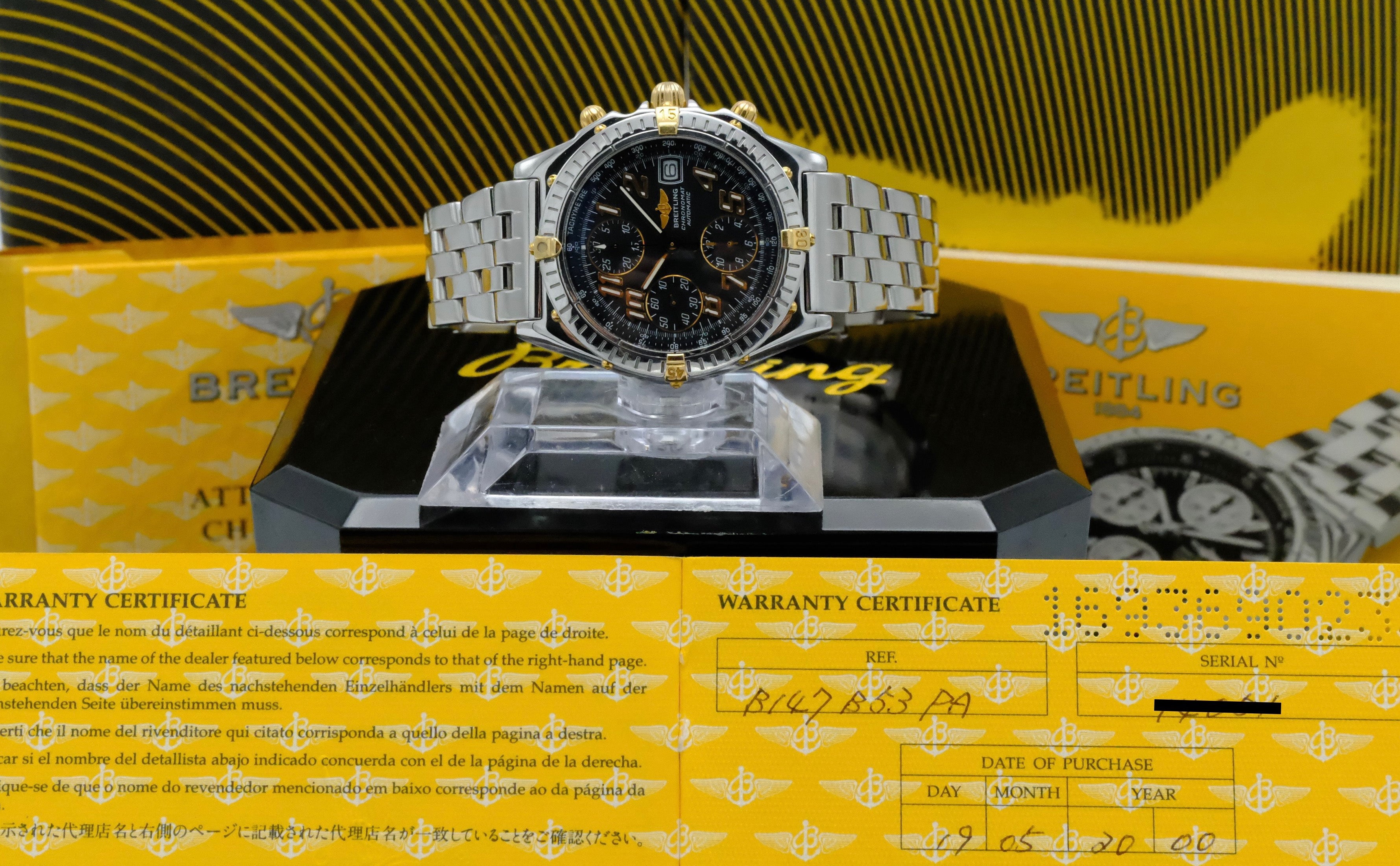 Breitling Chronomat B13350 - 2000 - Breitling horloge - Breitling kopen - Breitling heren horloge - Trophies Watches