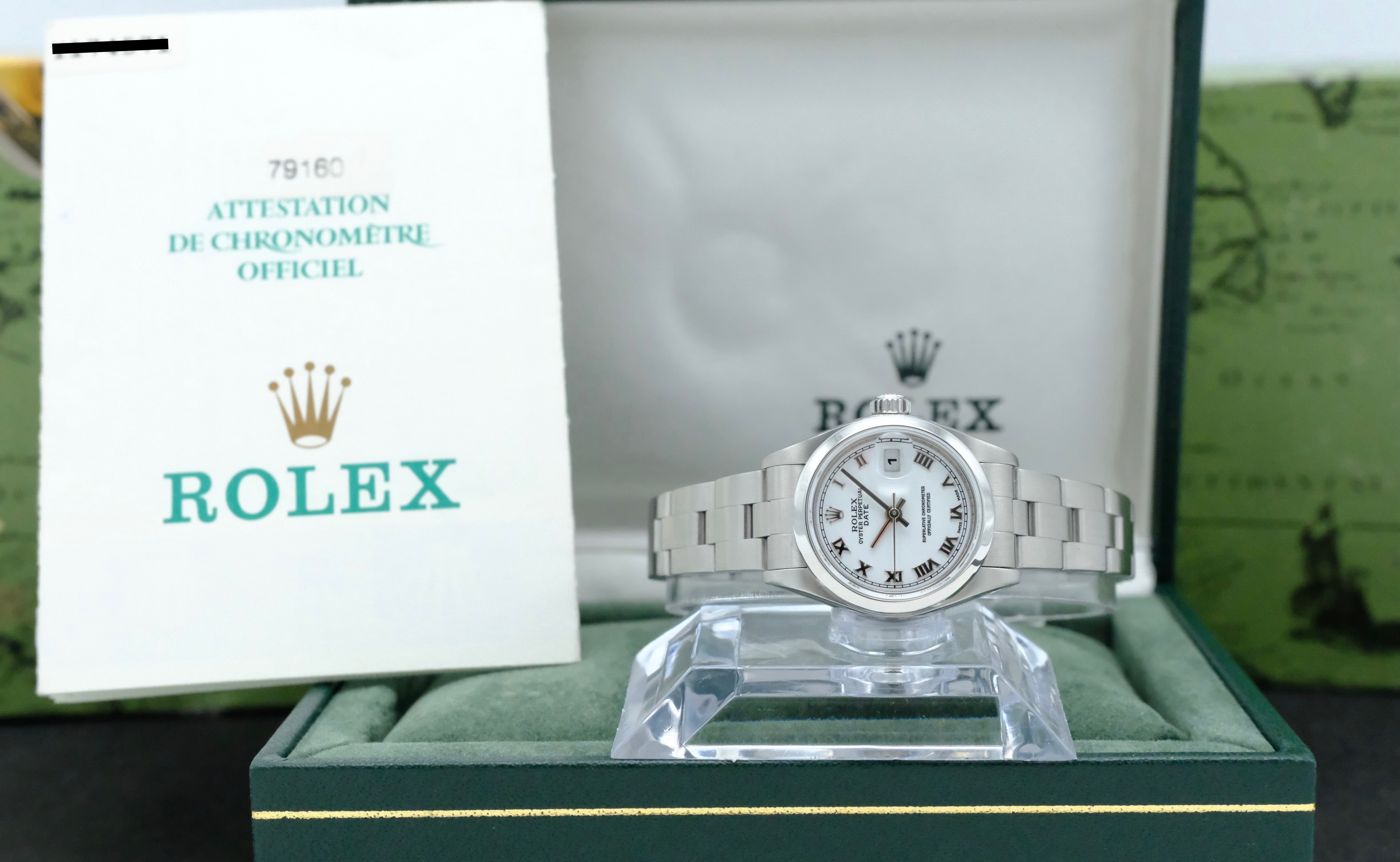 Rolex Oyster Perpetual Lady Datejust 79160 - 2002 - Rolex horloge - Rolex kopen - Rolex dames horloge - Trophies Watches