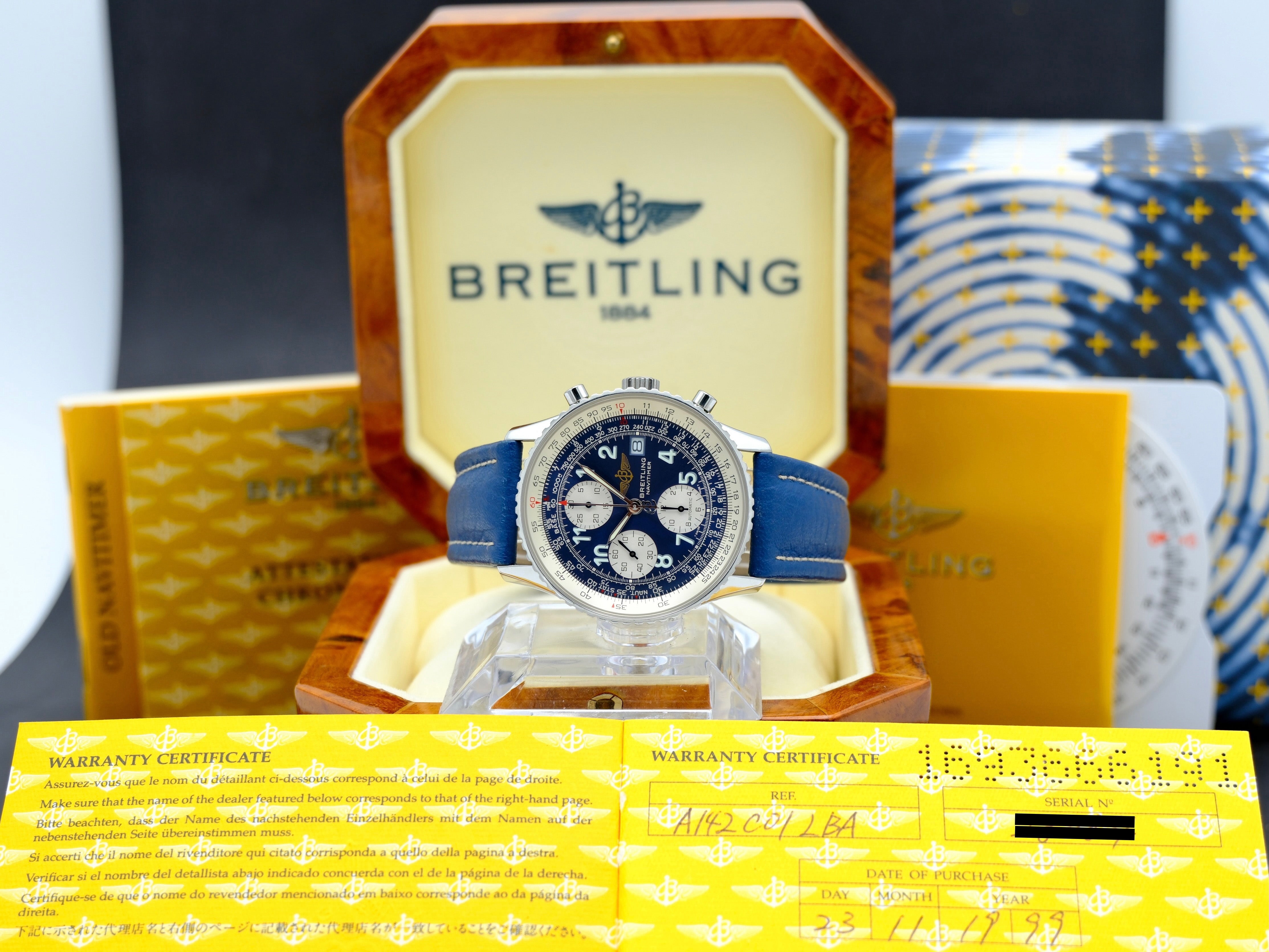 Breitling Old Navitimer A13322 - 1999 - Breitling horloge - Breitling kopen - Breitling heren horloge - Trophies Watches