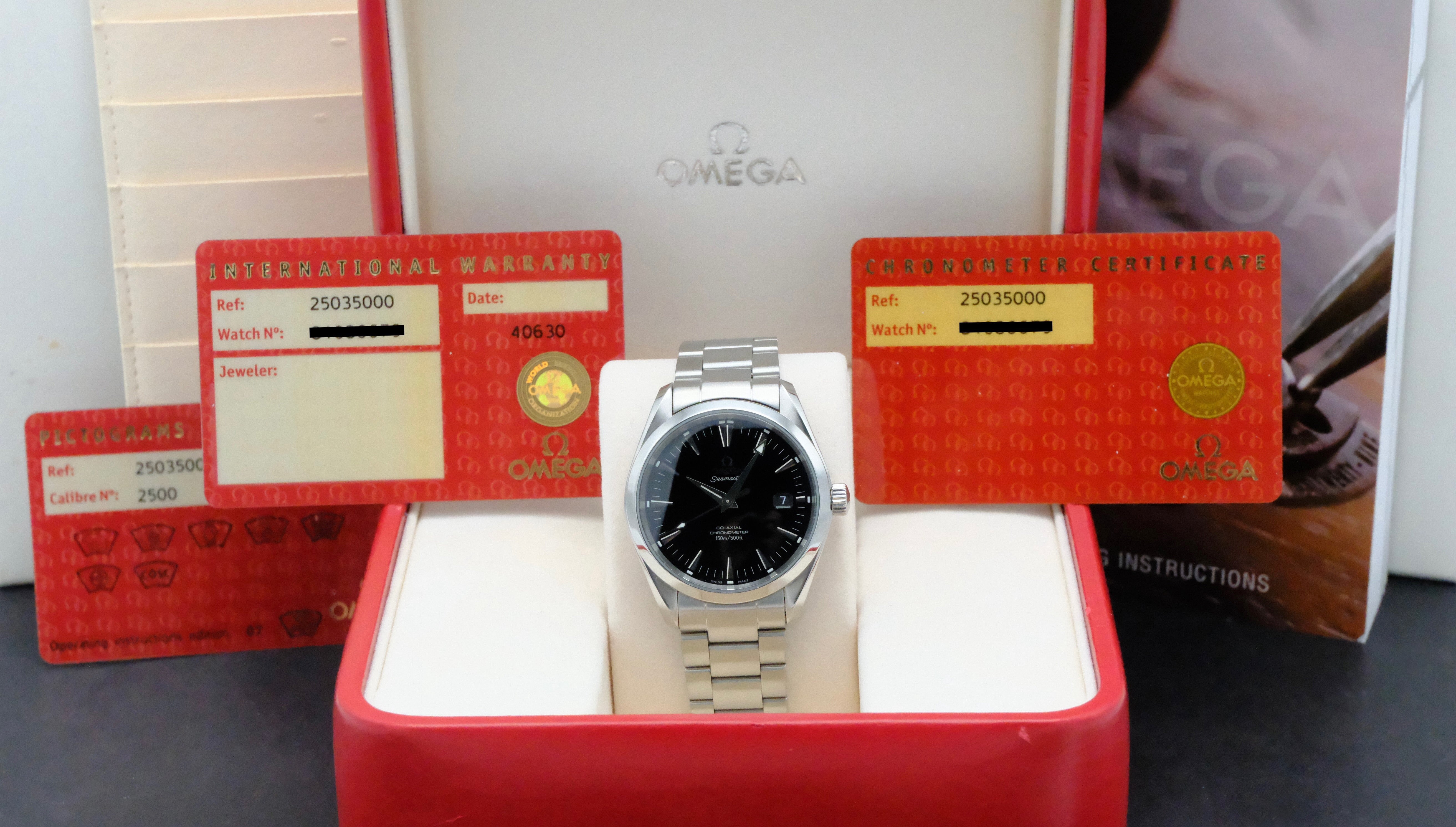 Omega Seamaster Aqua Terra 2503.50.00 - 2007 - Omega horloge - Omega kopen - Omega heren horloge - Trophies Watches