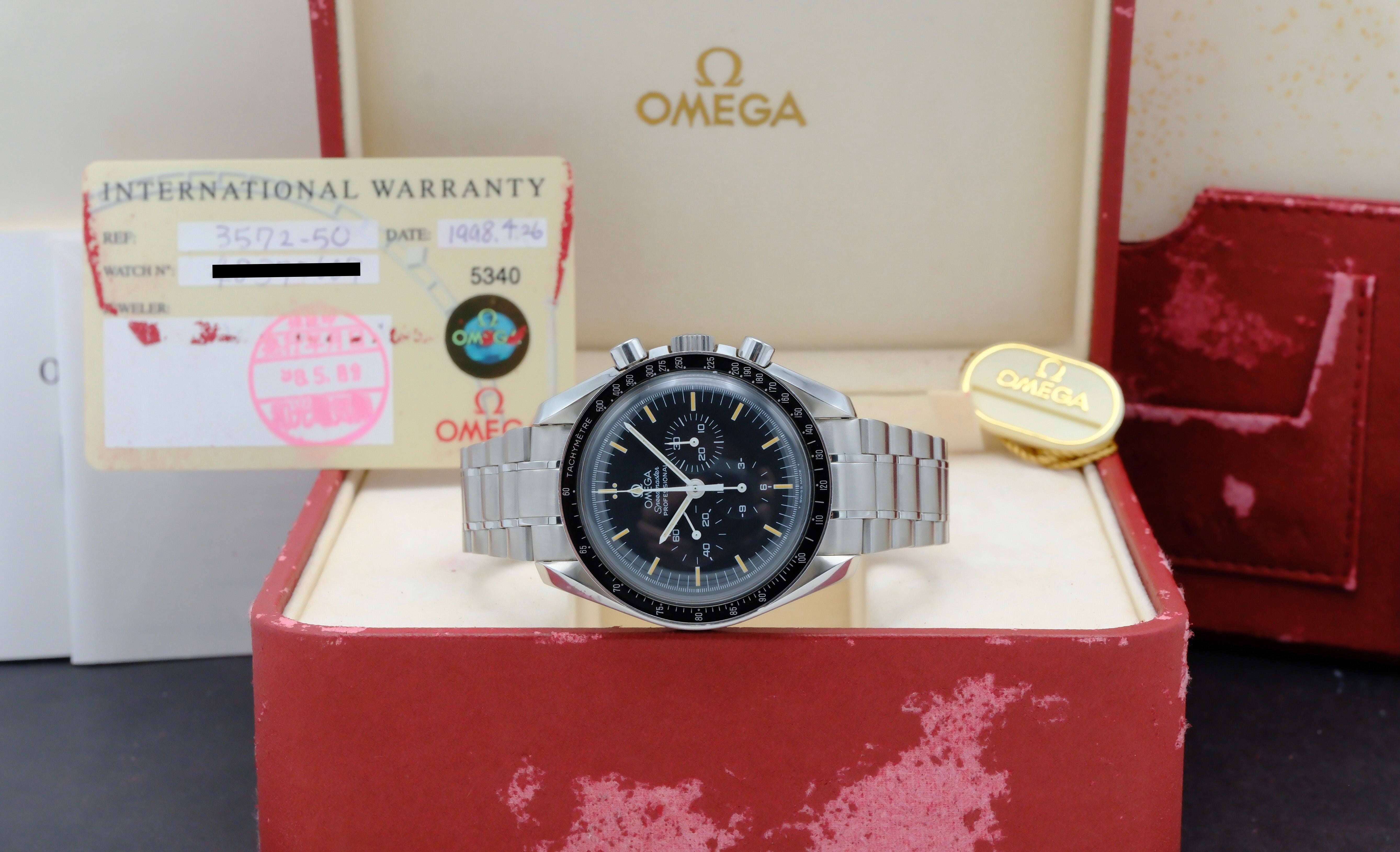 Omega Speedmaster 3572.50.00 - 1998 - Omega horloge - Omega kopen - Omega heren horloges - Trophies Watches