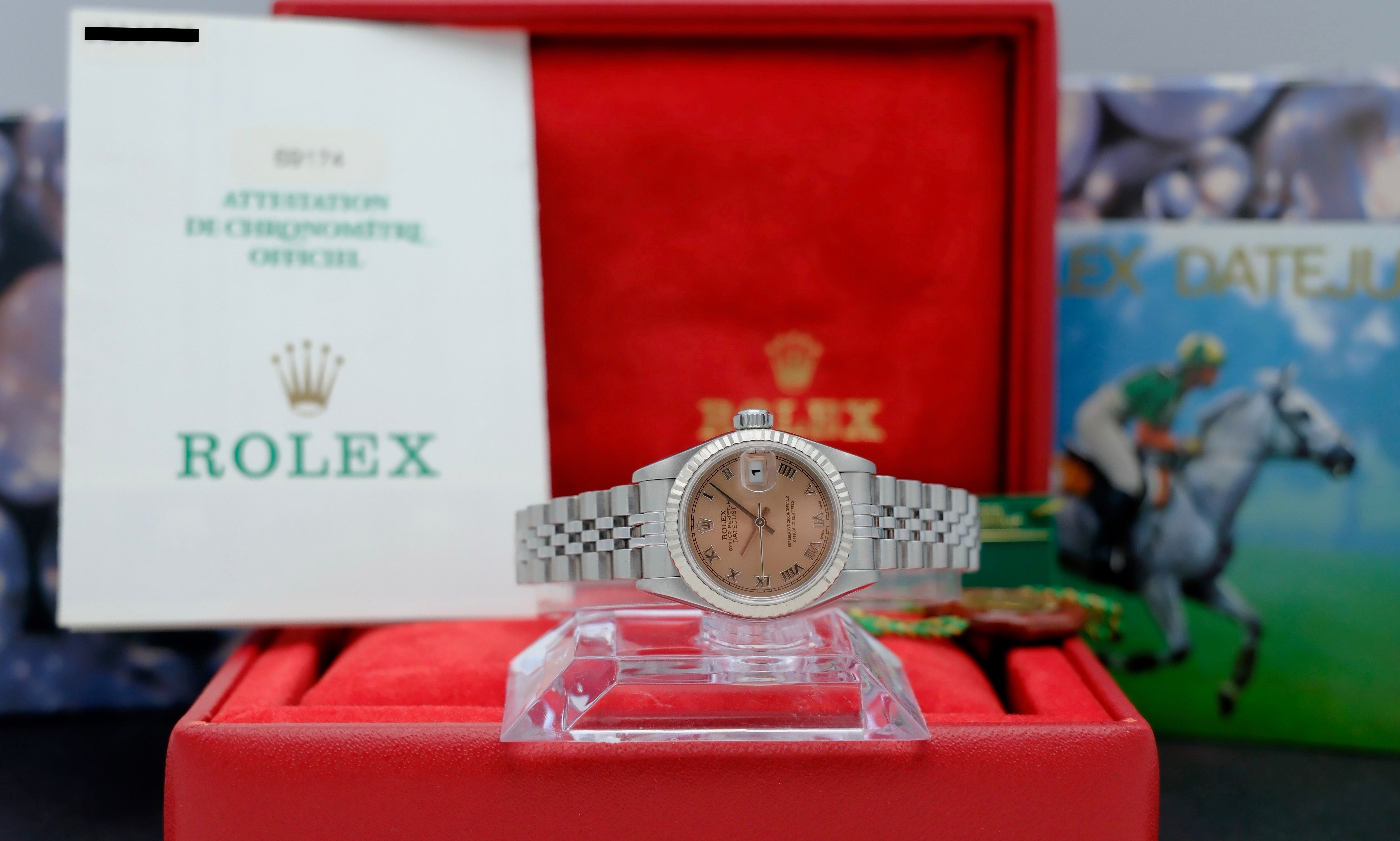 Rolex Oyster Perpetual Lady Datejust 69174 - 1998 - Rolex horloge - Rolex kopen - Rolex dames horloge - Trophies Watches